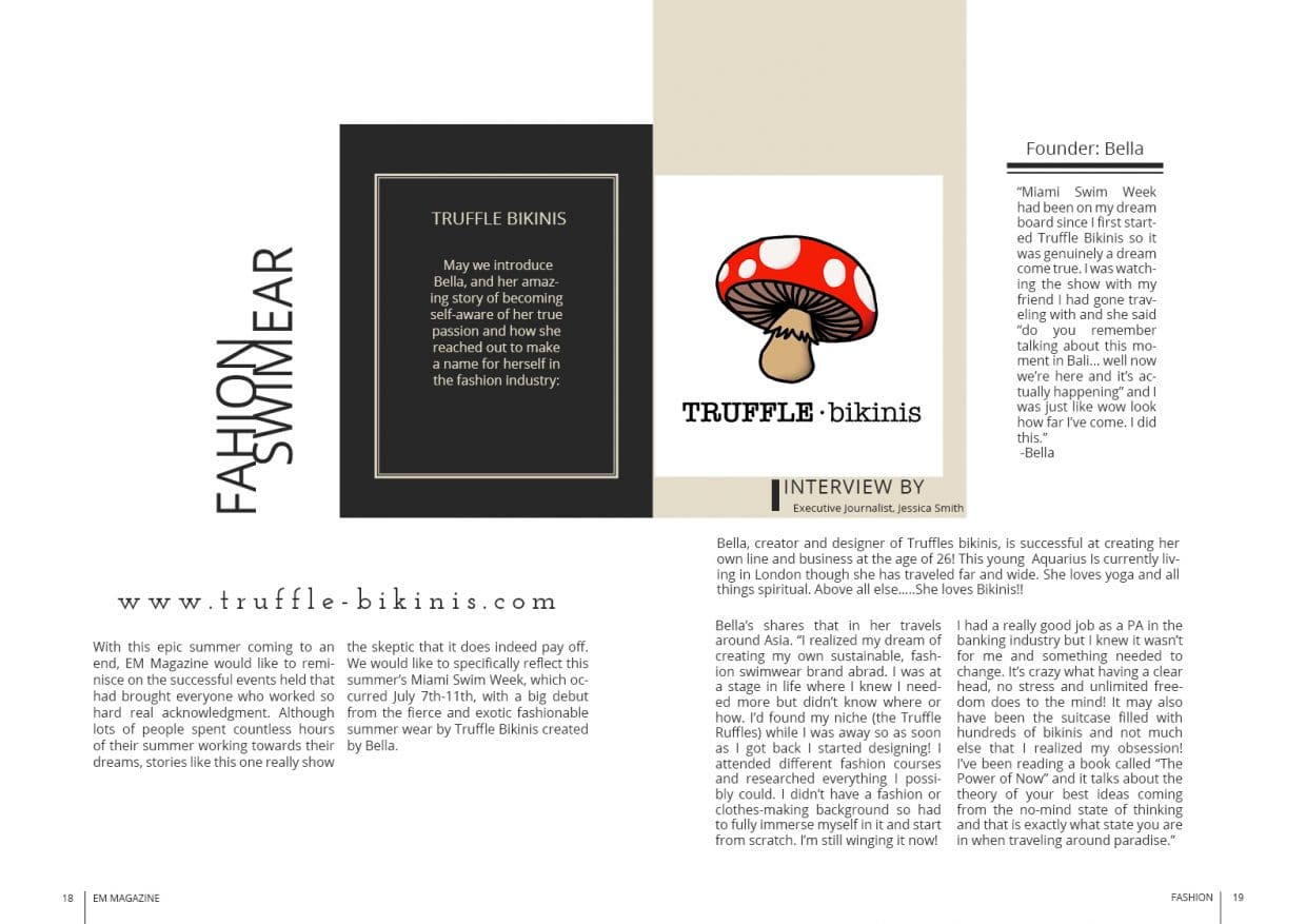 EM Magazine - October 2021 - Designer Fashions