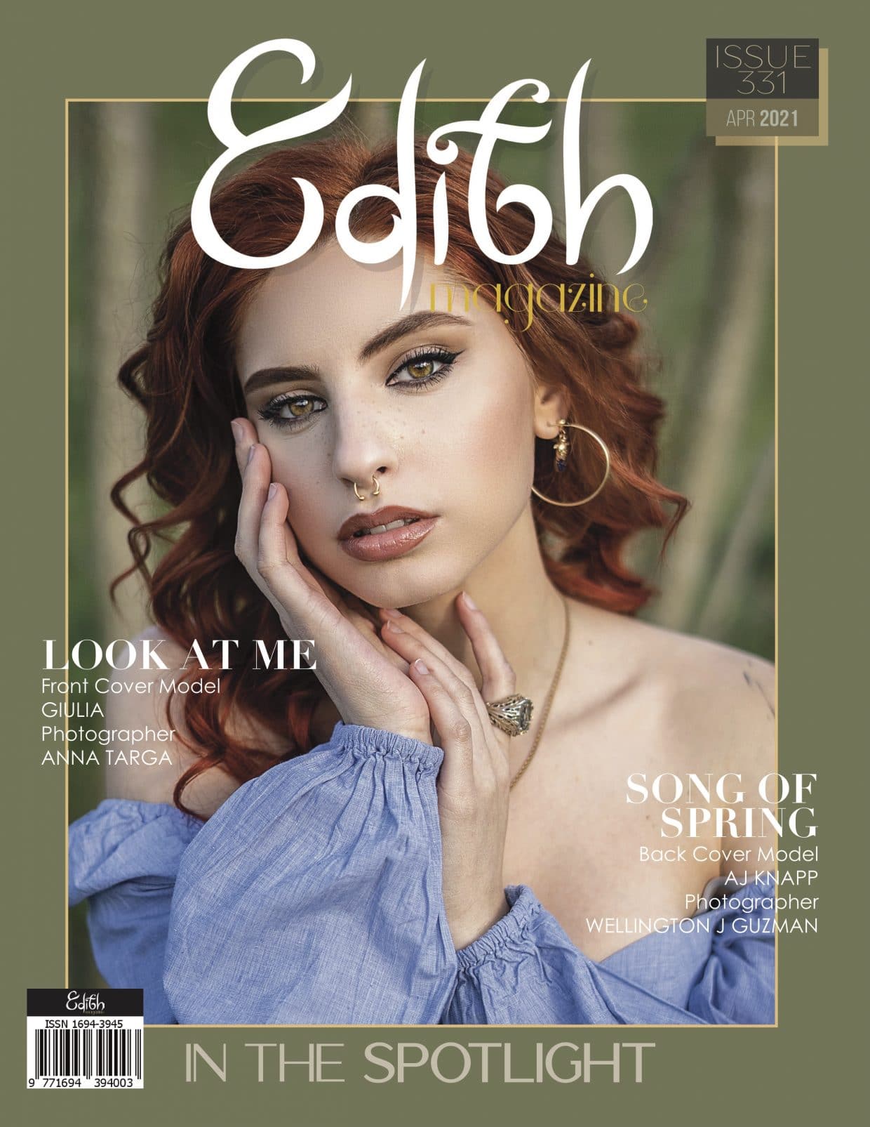 Edith Magazine - April 2021 - Issue 331 - In the Spotlight Edith Magazine – April 2021 – Issue 331 – In the Spotlight