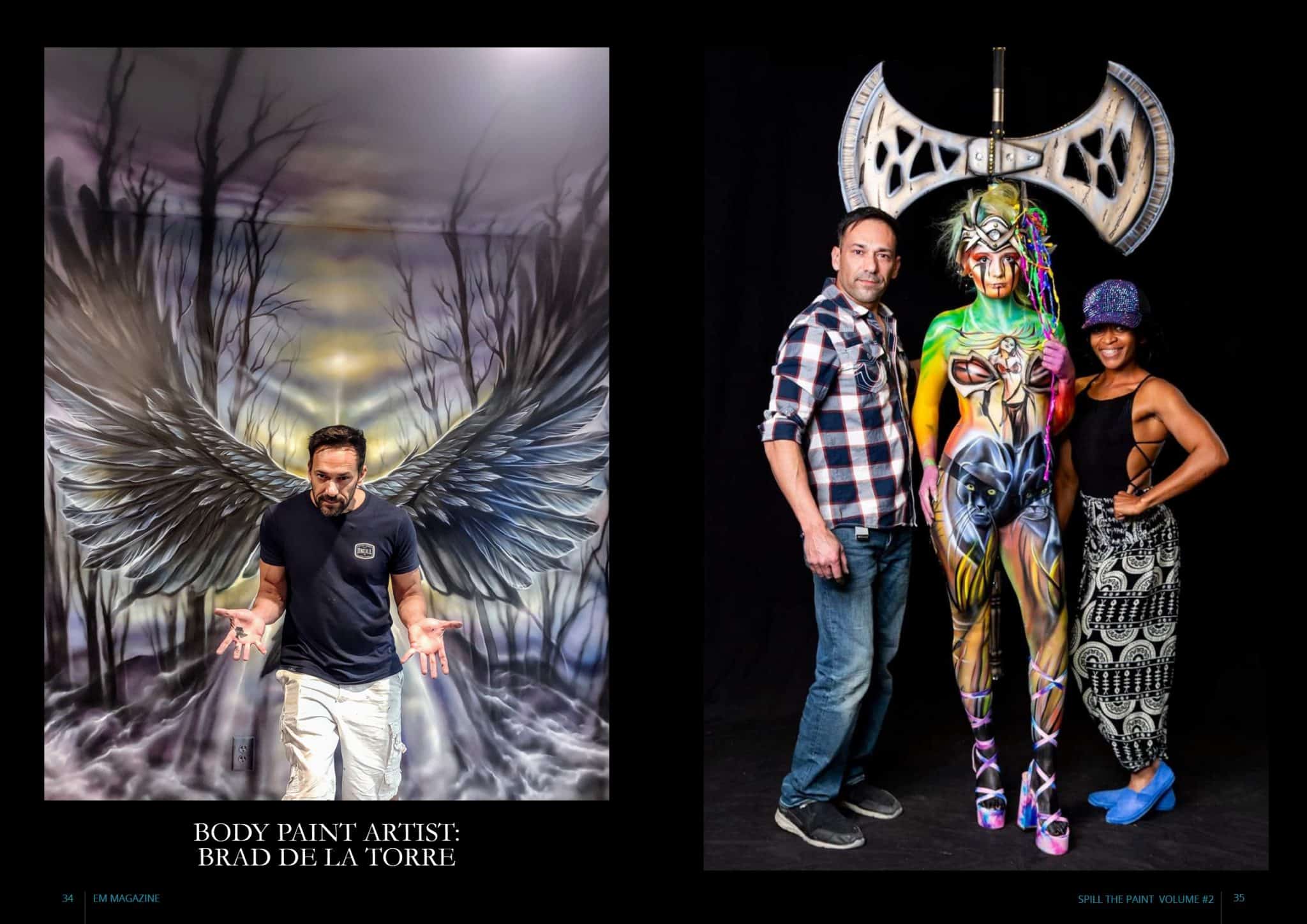 EM Magazine - Spill The Paint - Volume 2 - Brad De La Torre