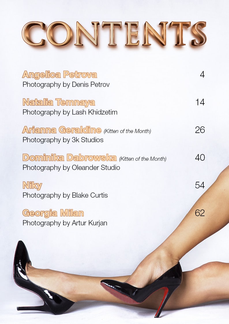 Vanquish Magazine - Busty Brunettes - October 2023 - Dominika Dabrowska