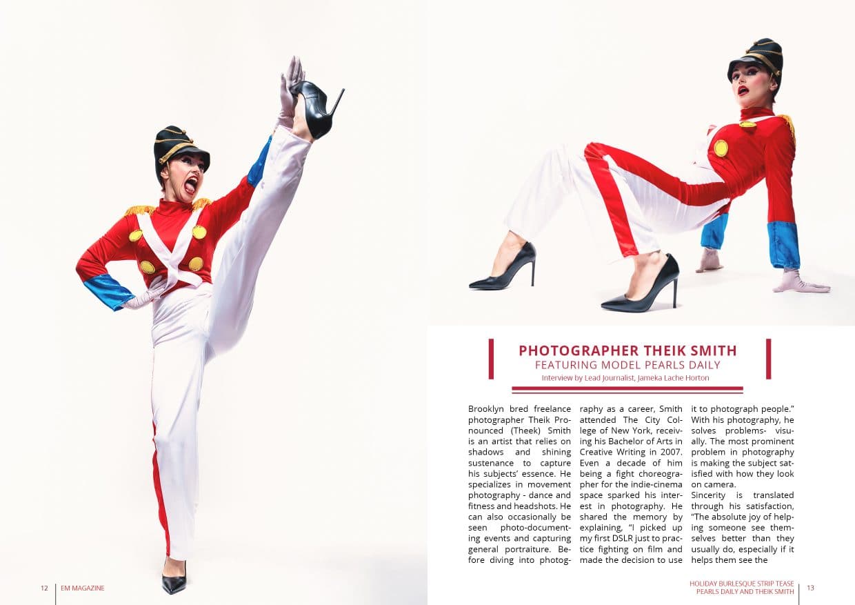 EM Magazine - December 2021 - Nude Burlesque by Pearls Daily