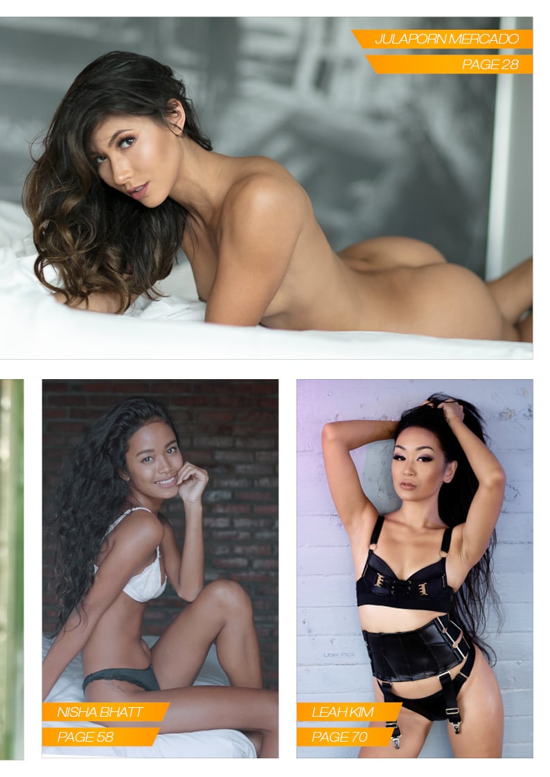 Asian Babes Magazine - October 2021 - Lena Bradley