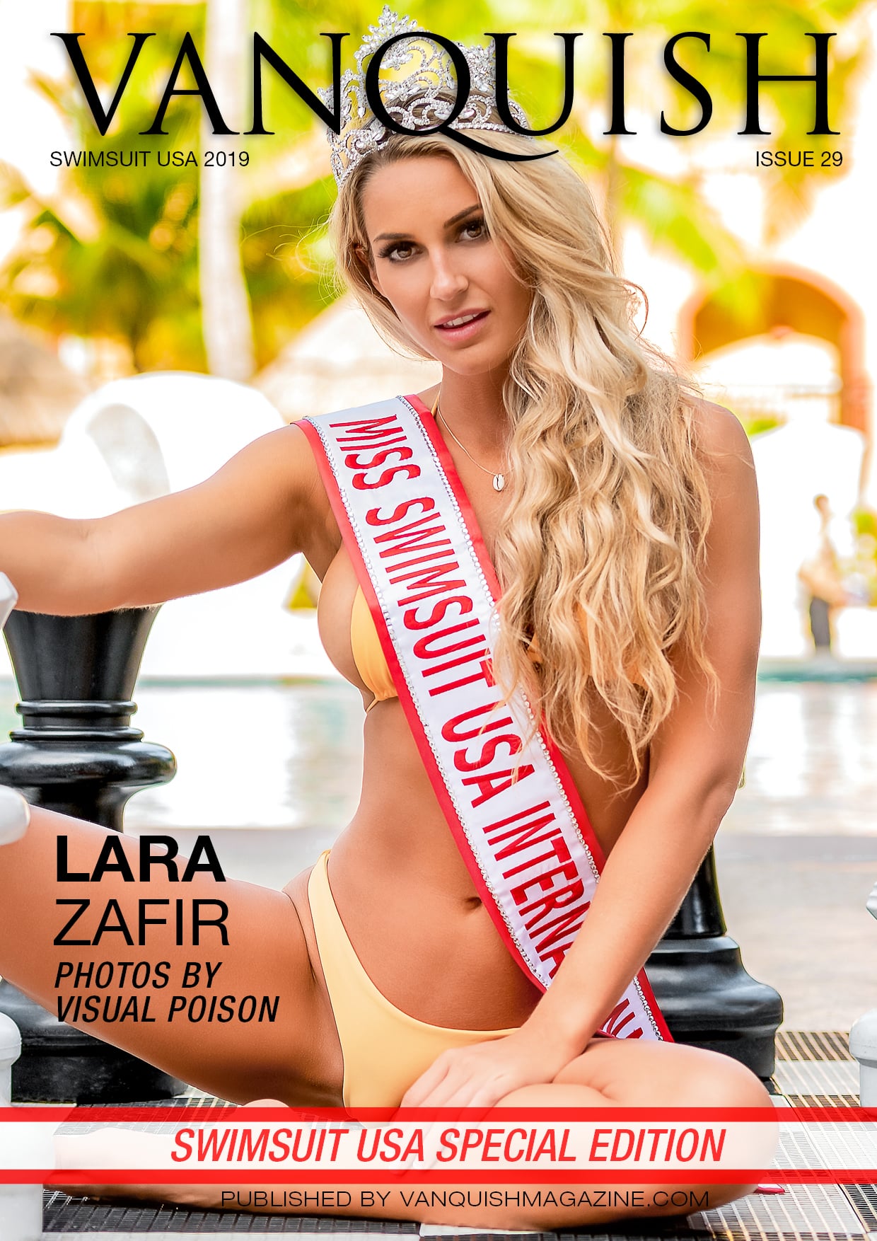 Vanquish Magazine – Swimsuit USA 2019 – Issue 29 – Lara Zafir 