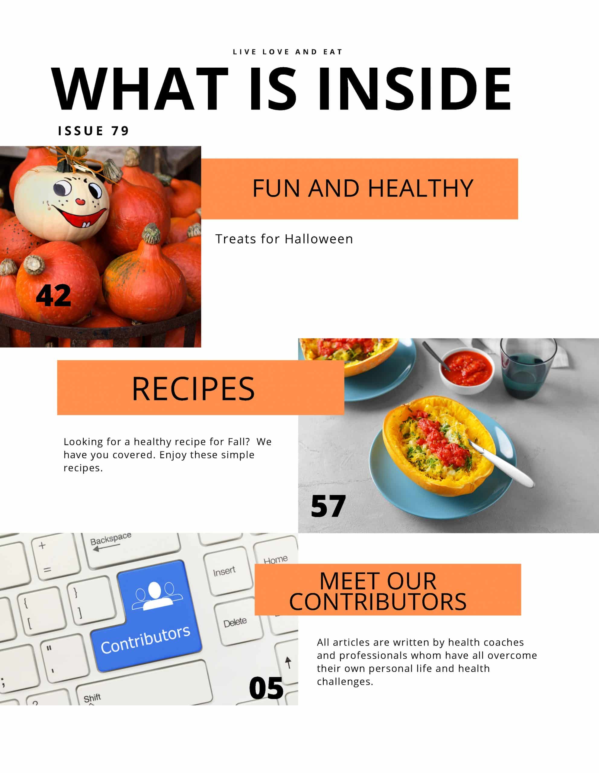 Live Love and Eat Magazine - October 2022