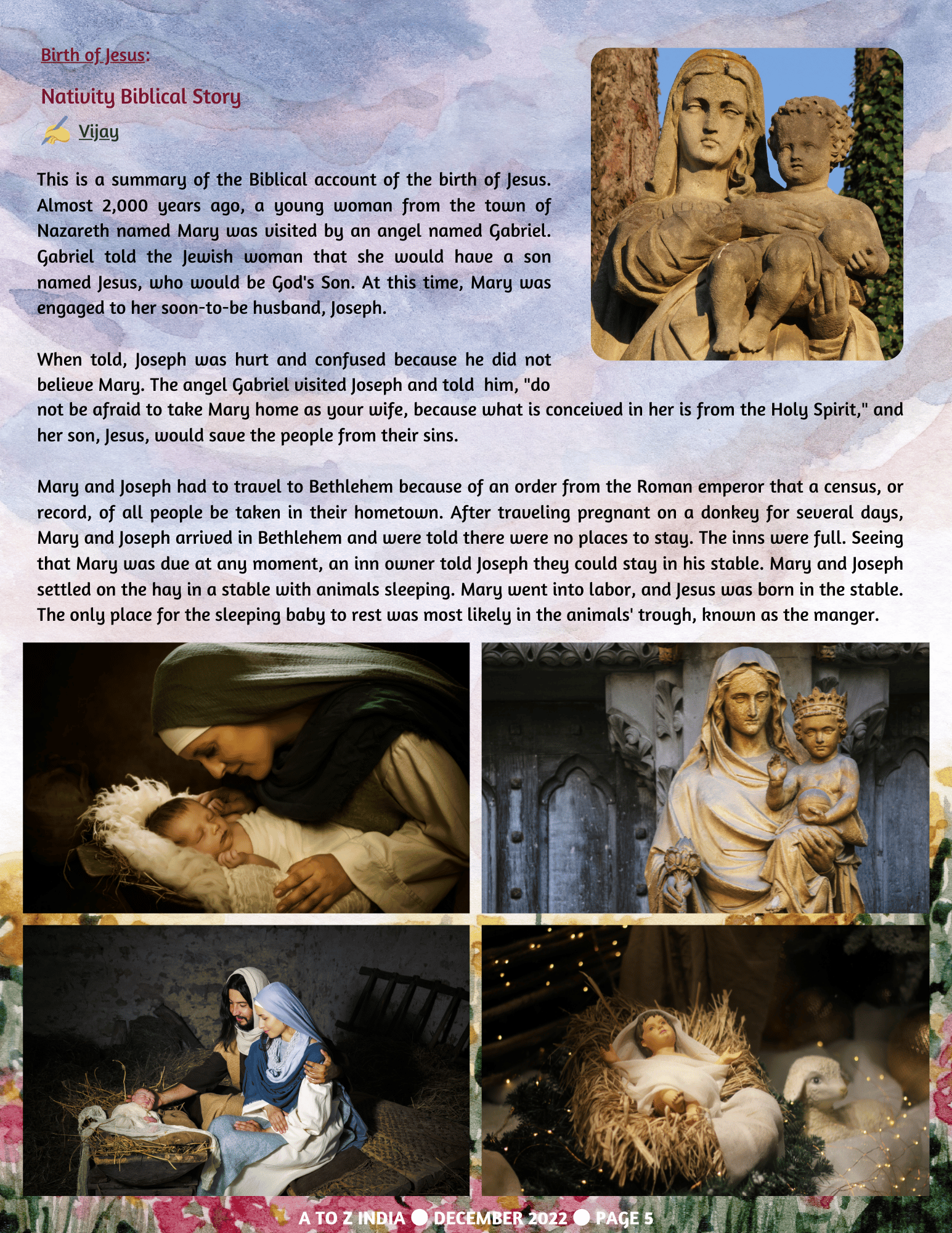 A to Z India Magazine - December 2022