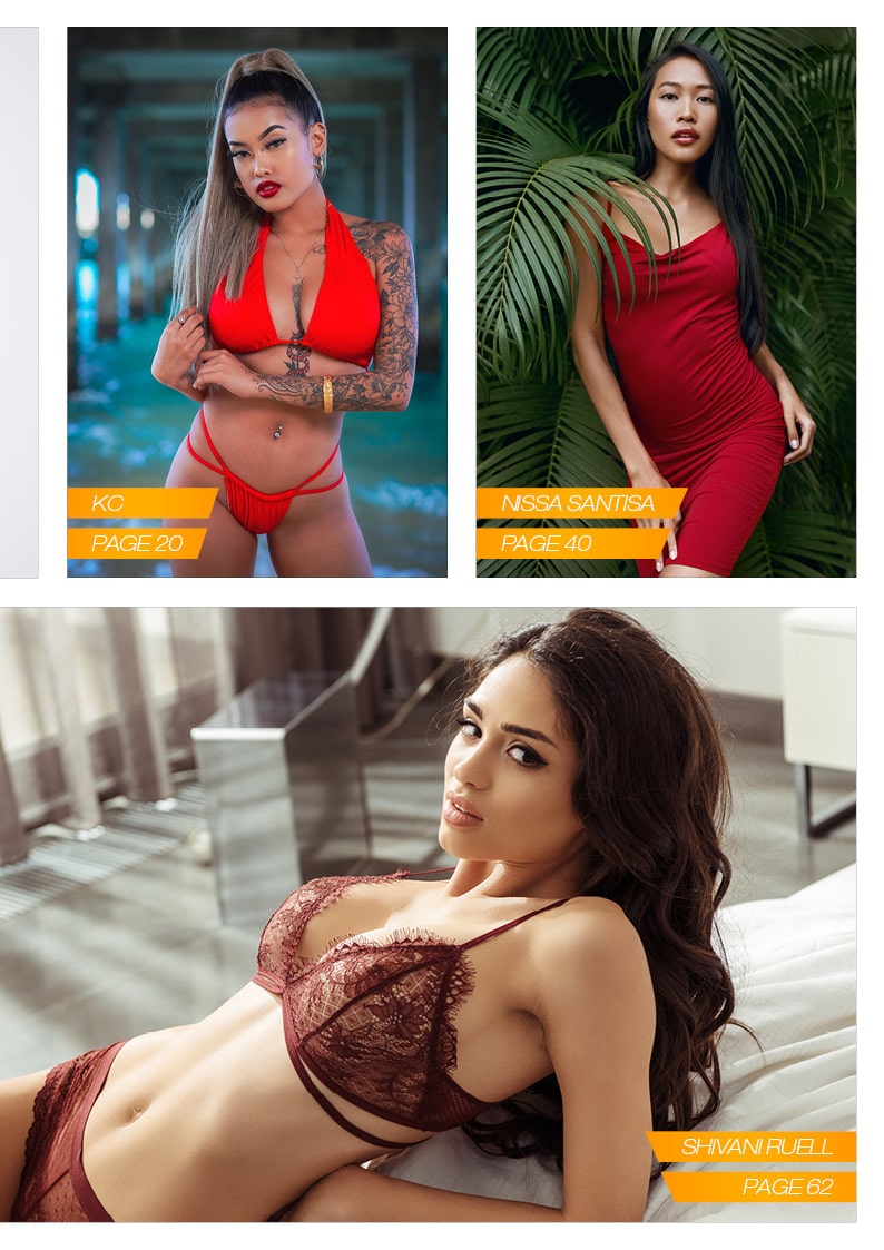 Asian Babes Magazine - July 2021 - Nissa Santisa