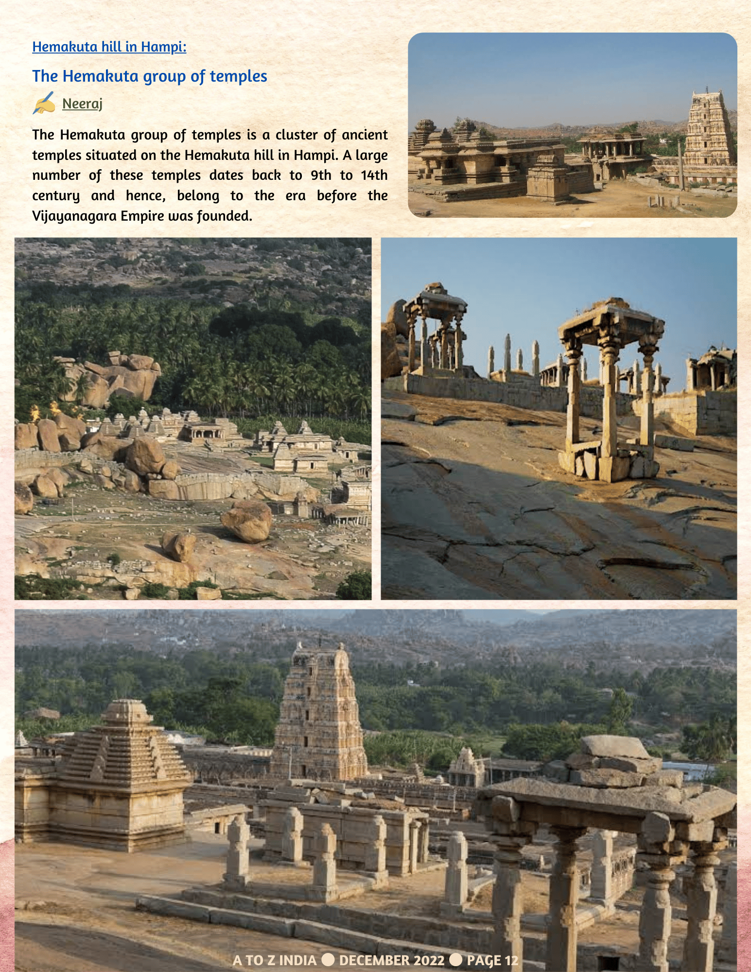 A to Z India Magazine - December 2022