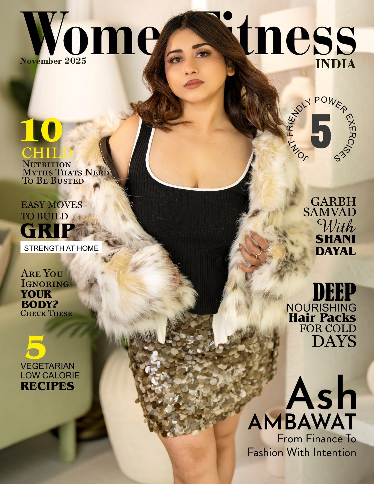 Women Fitness India Magazine - November 2025 - Ash Ambawat Women Fitness India Magazine – November 2025 – Ash Ambawat