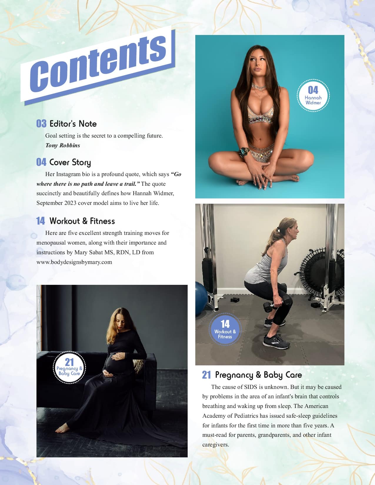 Women Fitness International Magazine - September 2023 - Hannah Widmer