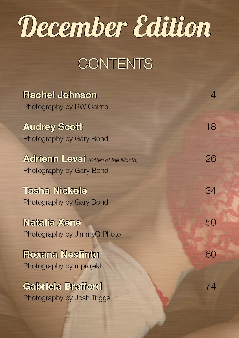 Vanquish Magazine - December 2018 - Audrey Scott