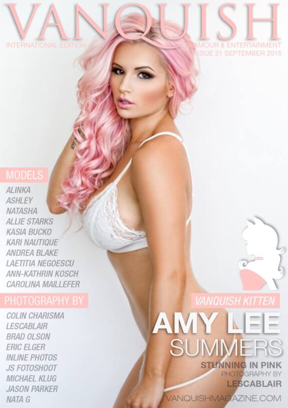 Vanquish Magazine - September 2015 - Amy Lee Summers Vanquish Magazine – September 2015 – Amy Lee Summers