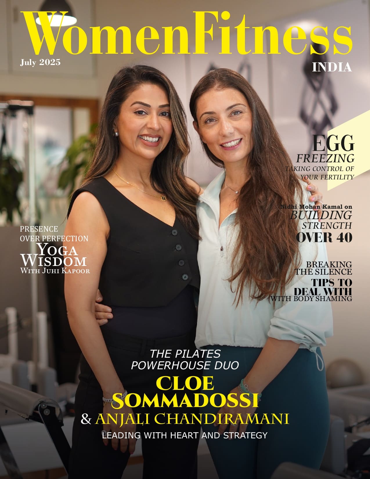 Women Fitness India Magazine - July 2025 - Cloe Sommadossi & Anjali Chandiramani Women Fitness India Magazine – July 2025 – Cloe Sommadossi & Anjali Chandiramani