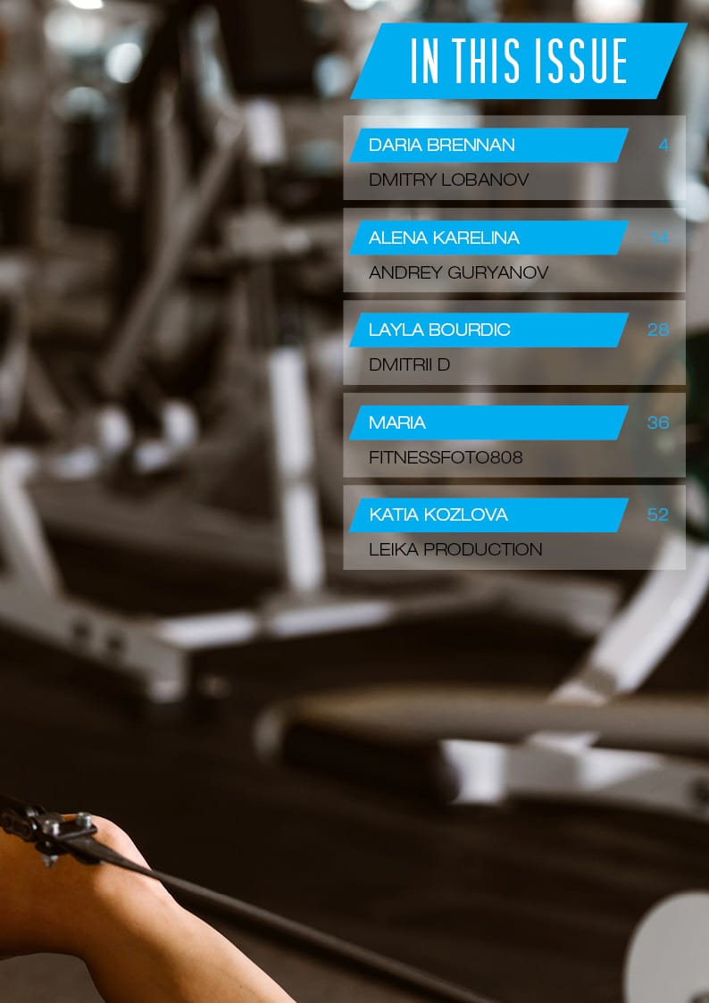 Fitness Models Magazine - October 2022 - Layla Bourdic
