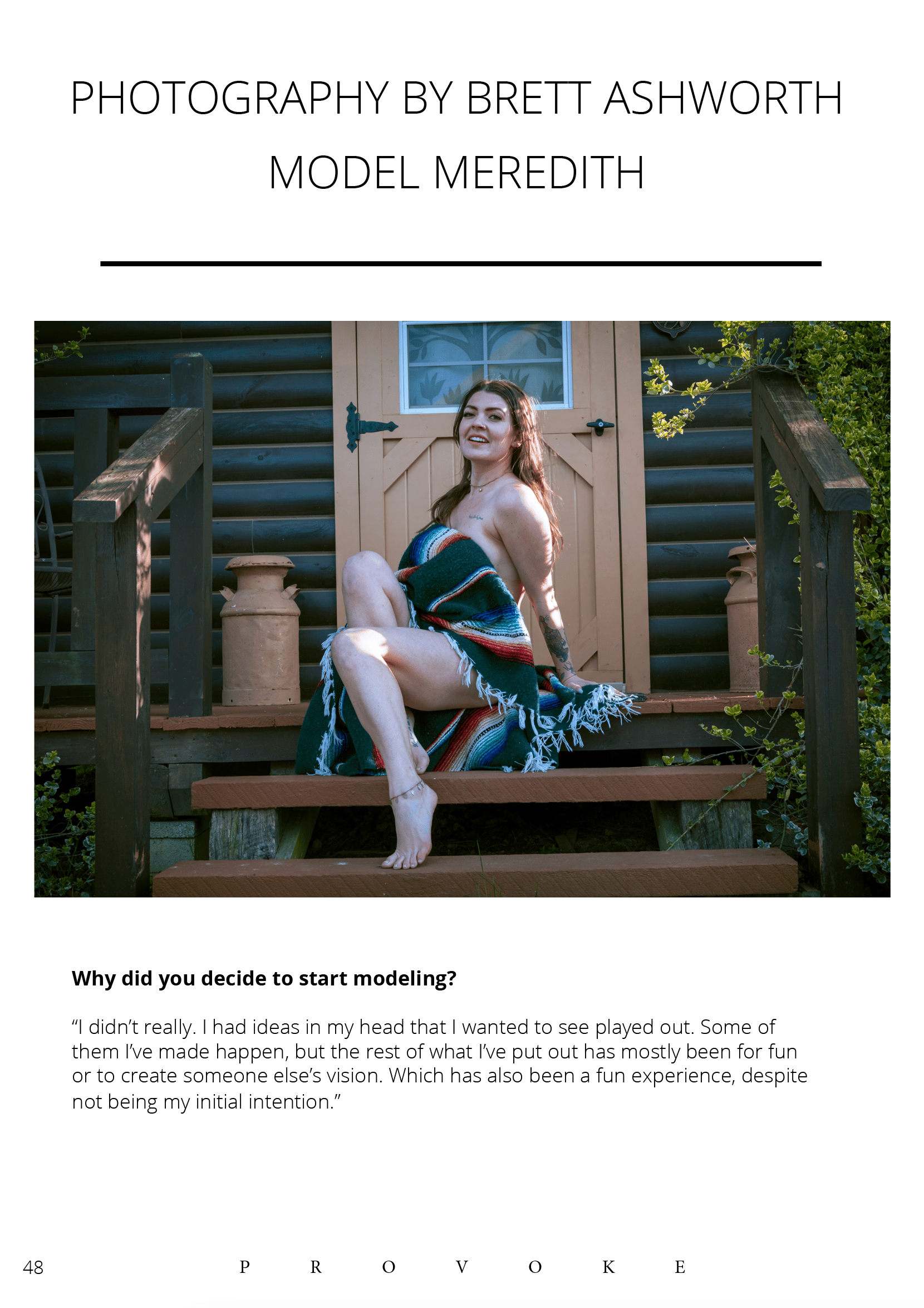 Provoke Magazine - June 2022 - On The Farm