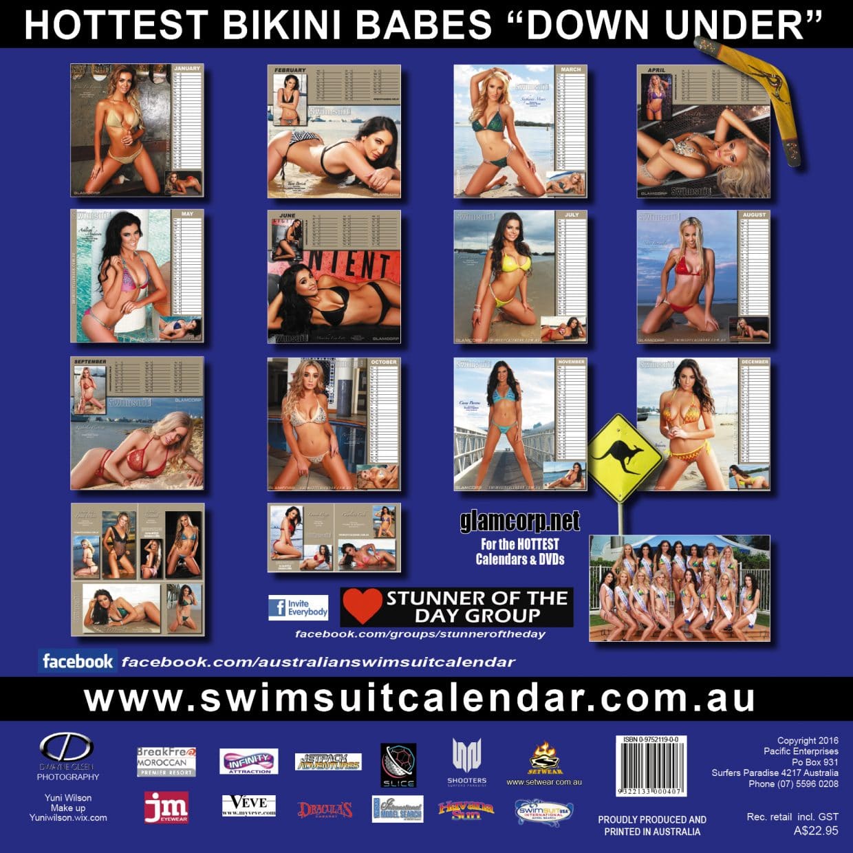 2017 Australian Swimsuit Calendar