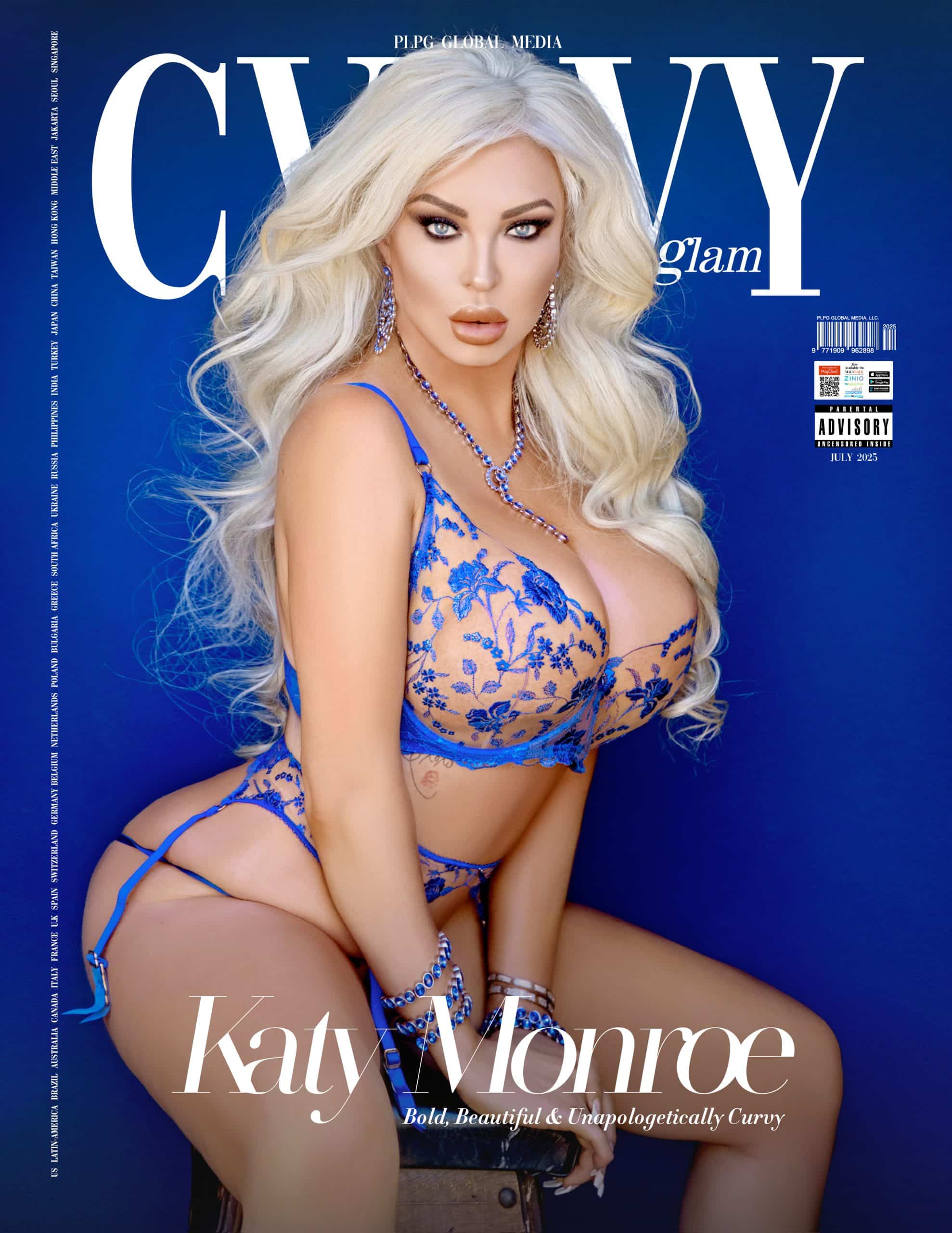 Curvy Glam Magazine - July 2025 - Katy Monroe Curvy Glam Magazine – July 2025 – Katy Monroe