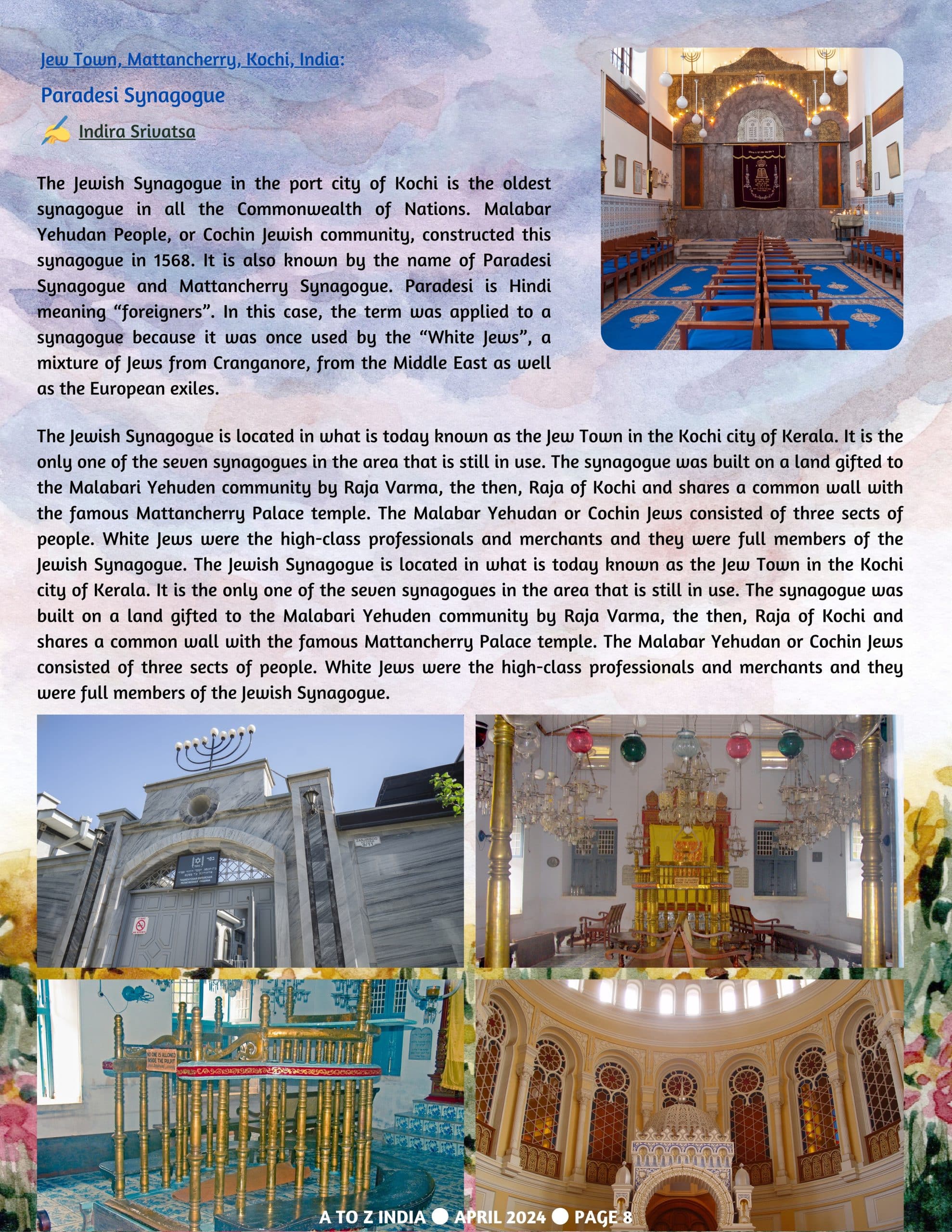 A to Z India Magazine - April 2024 - Ram Lalla Idol