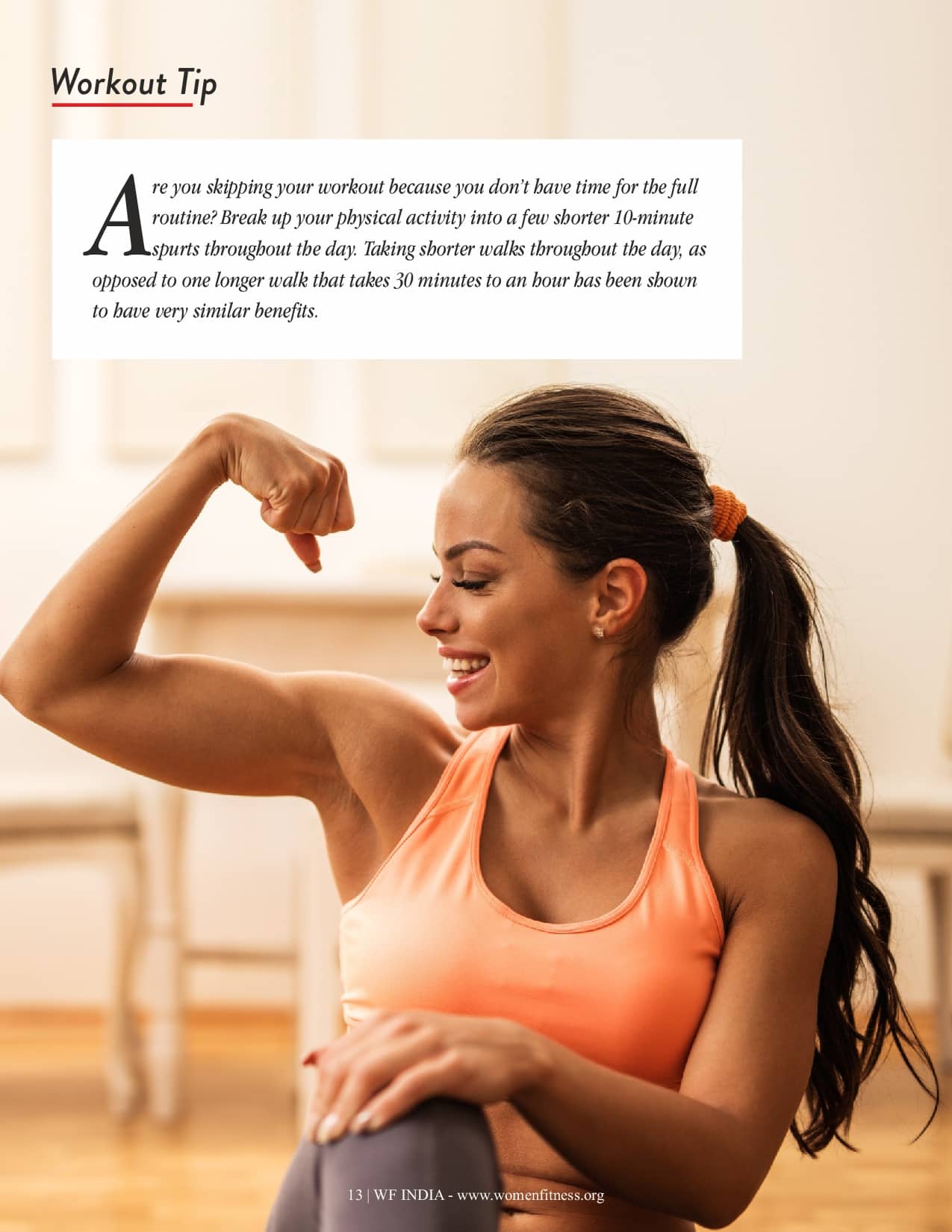 Women Fitness India Magazine - August 2024 - Manisha Rani