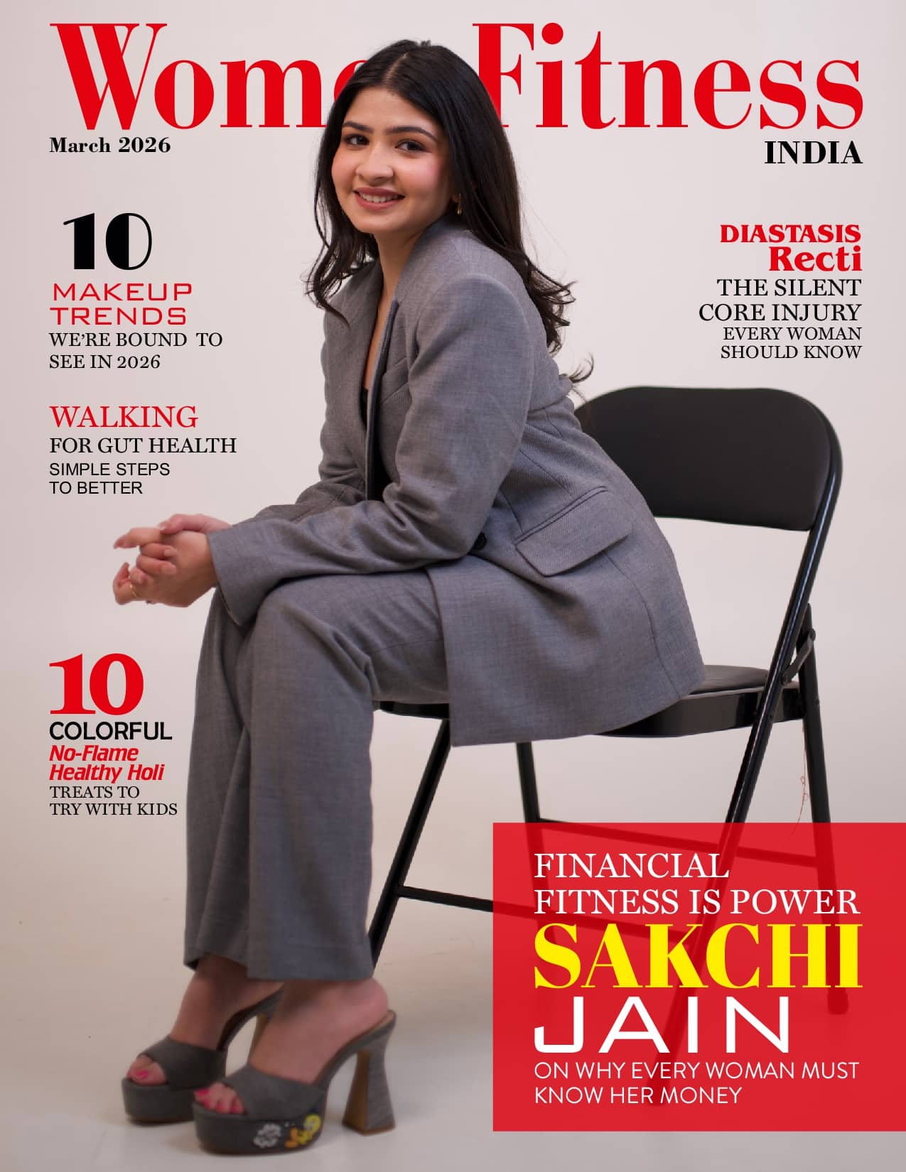Women Fitness India Magazine - March 2026 - Sakchi Jain Women Fitness India Magazine – March 2026 – Sakchi Jain