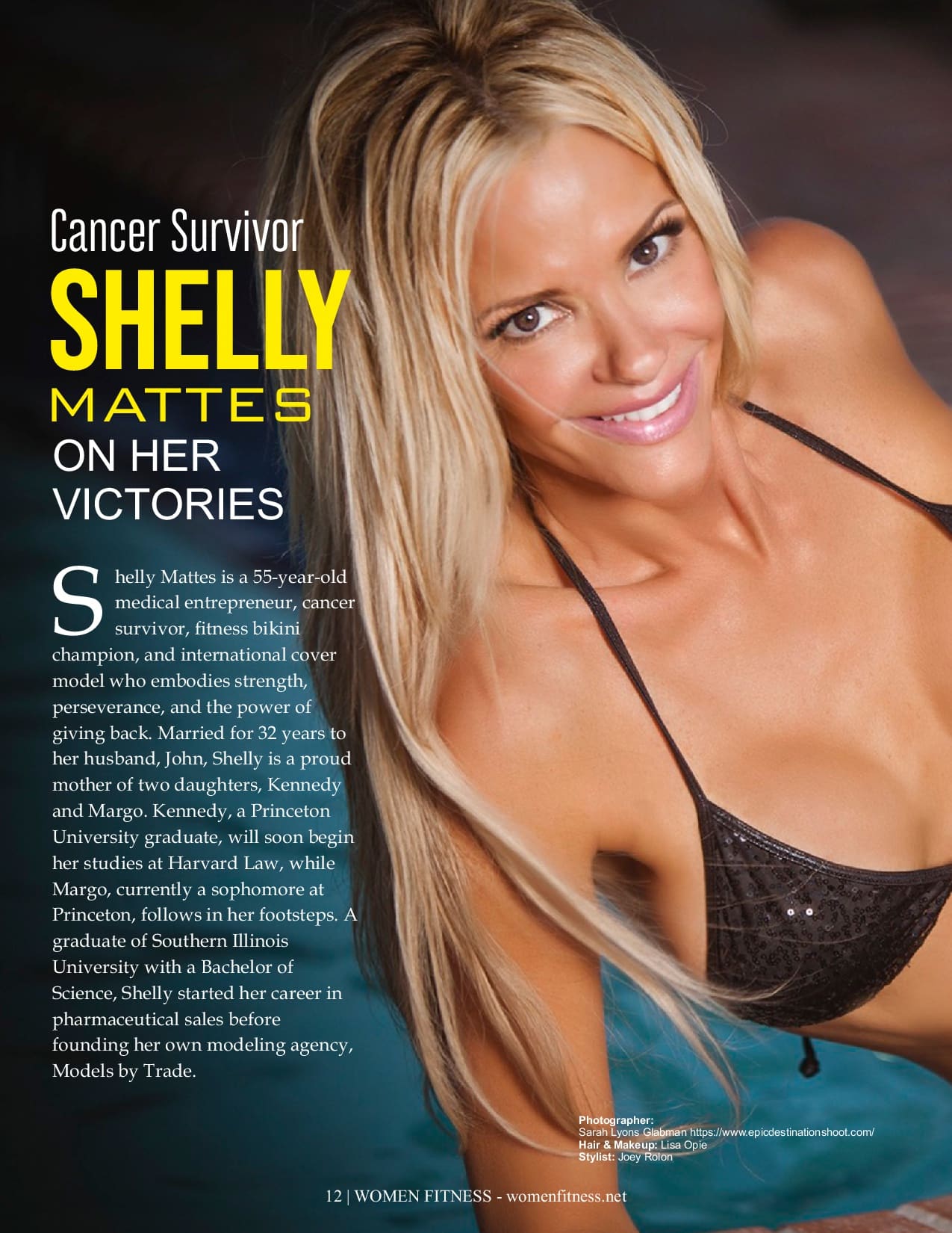 Women Fitness International Magazine - March 2025 - Shelly Mattes & Linda Mitchell