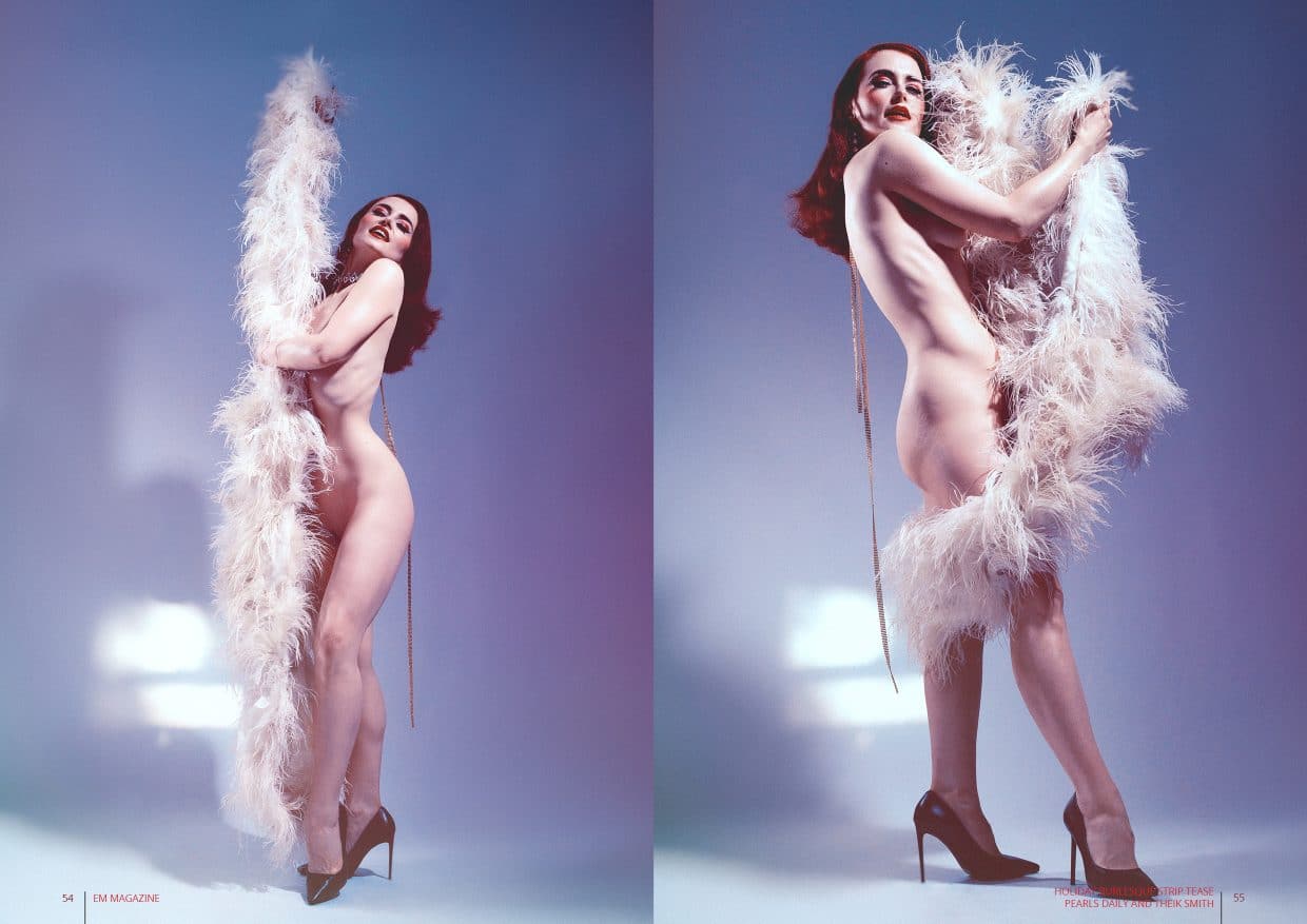 EM Magazine - December 2021 - Nude Burlesque by Pearls Daily