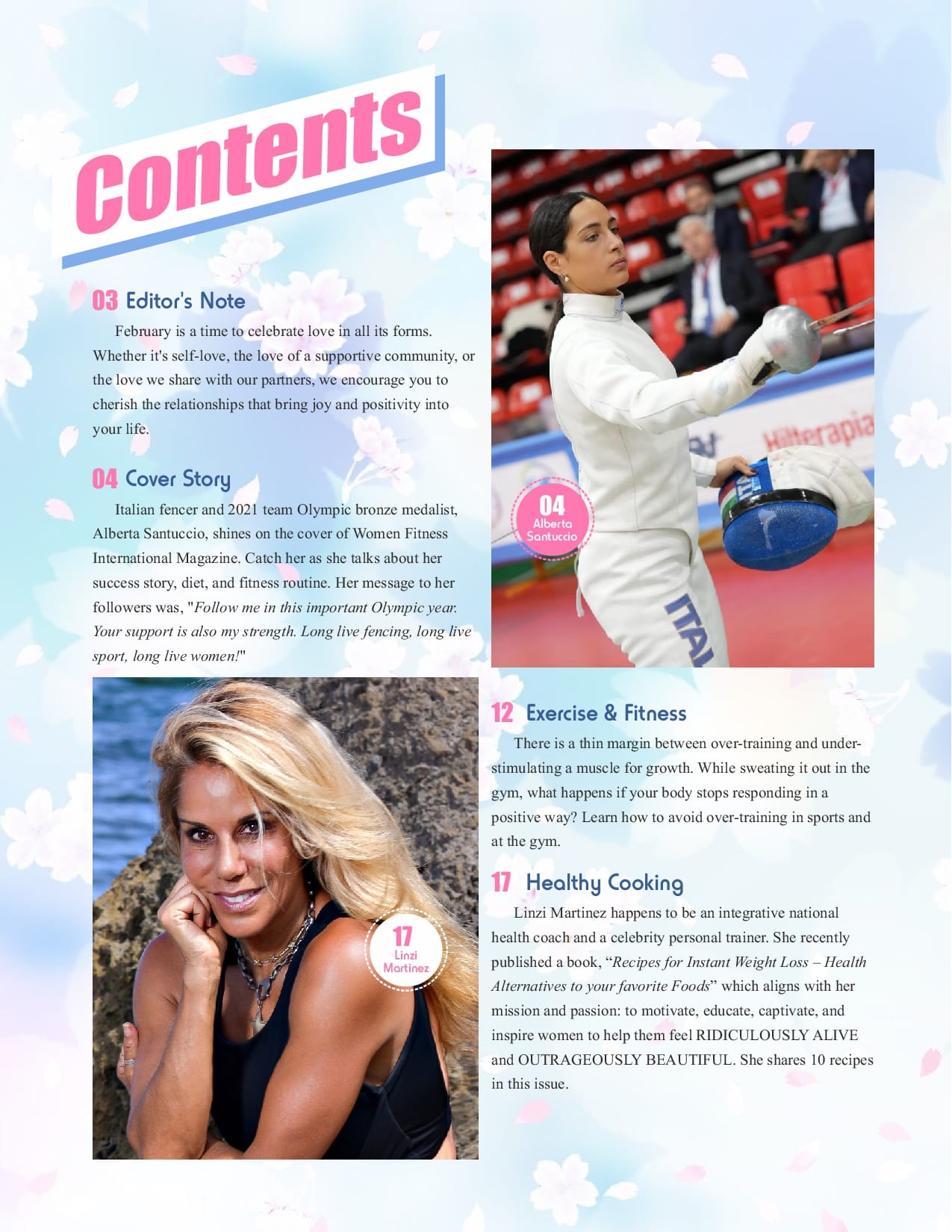 Women Fitness International Magazine - February 2024 - Alberta Santuccio