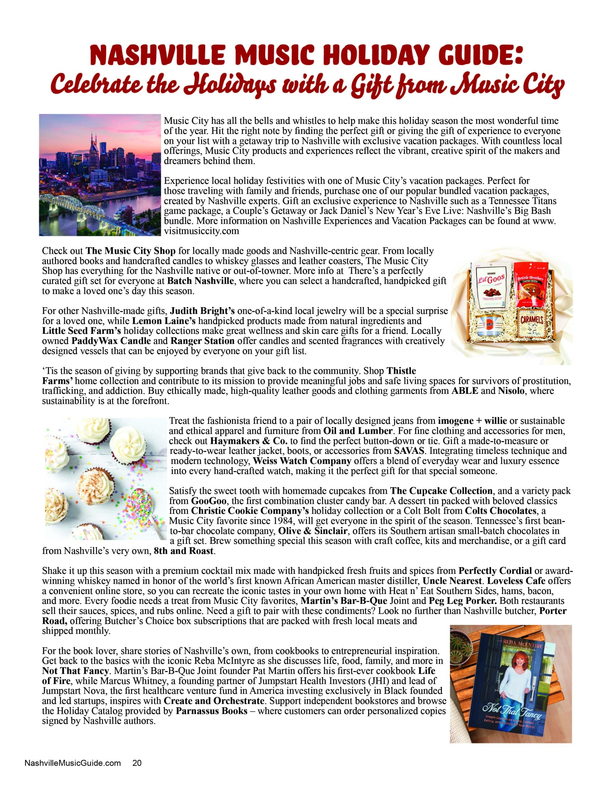 Nashville Music Guide - Holiday Issue 2023