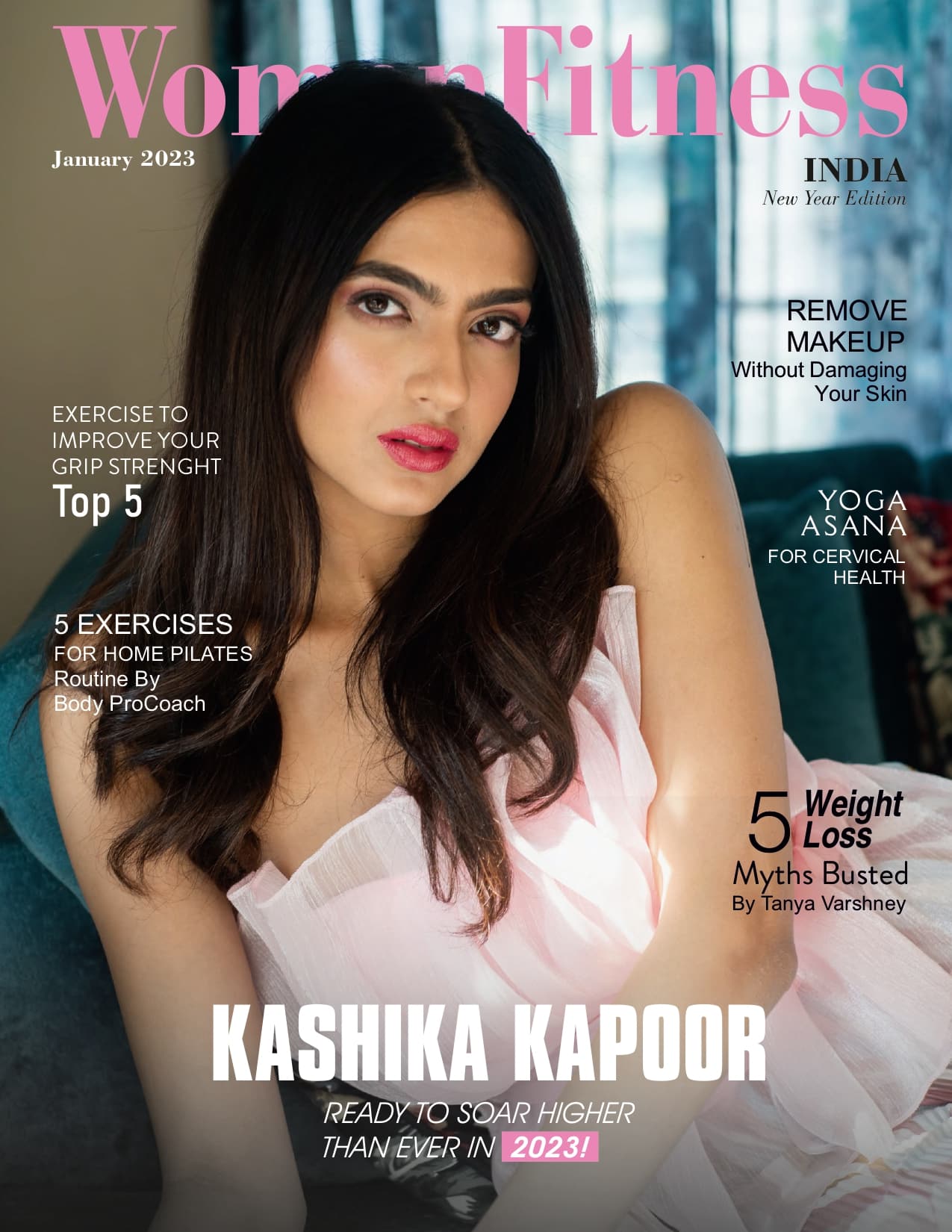 Women Fitness India Magazine - January 2023 - Kashika Kapoor Women Fitness India Magazine – January 2023 – Kashika Kapoor