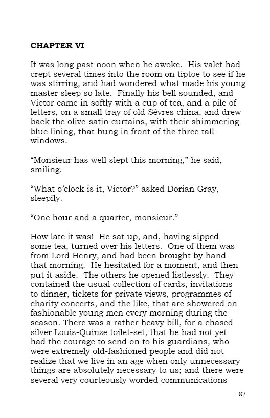 The Picture of Dorian Gray - Oscar Wilde