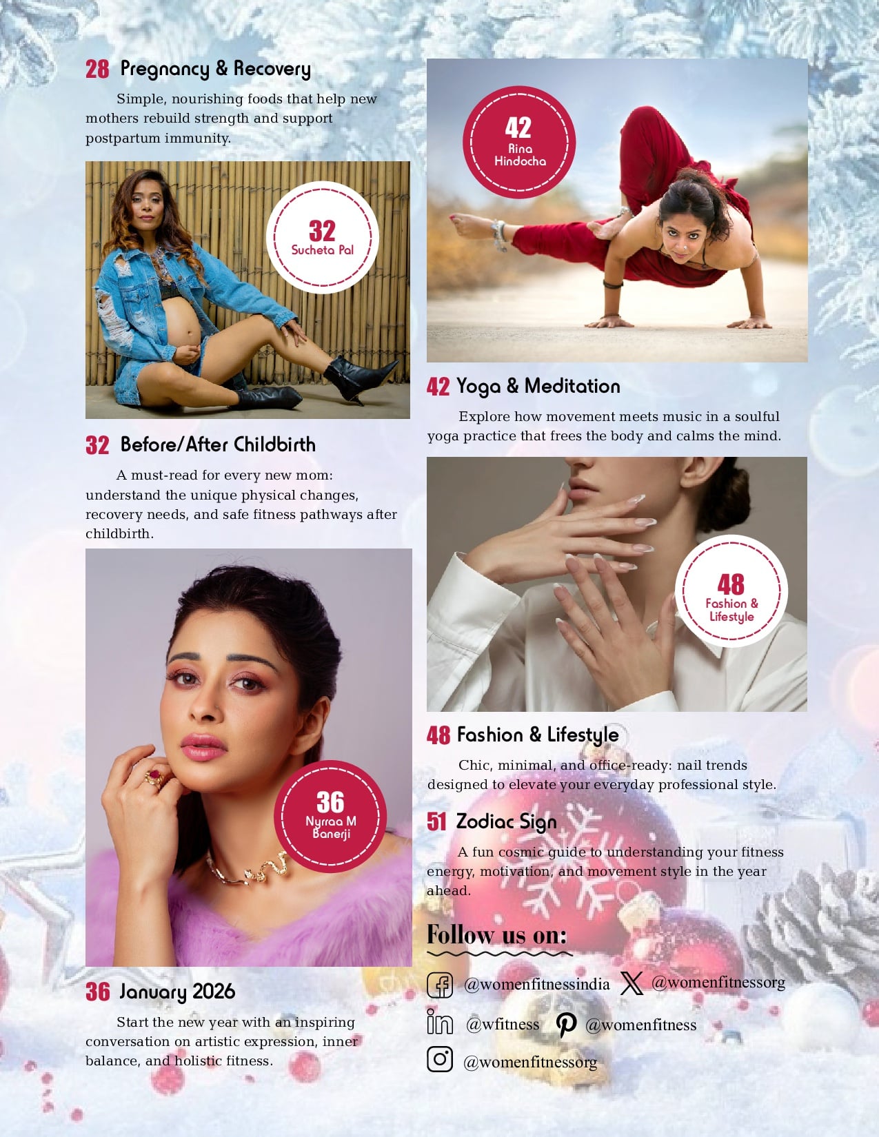 Women Fitness India Magazine - December 2025 - Captain Nick
