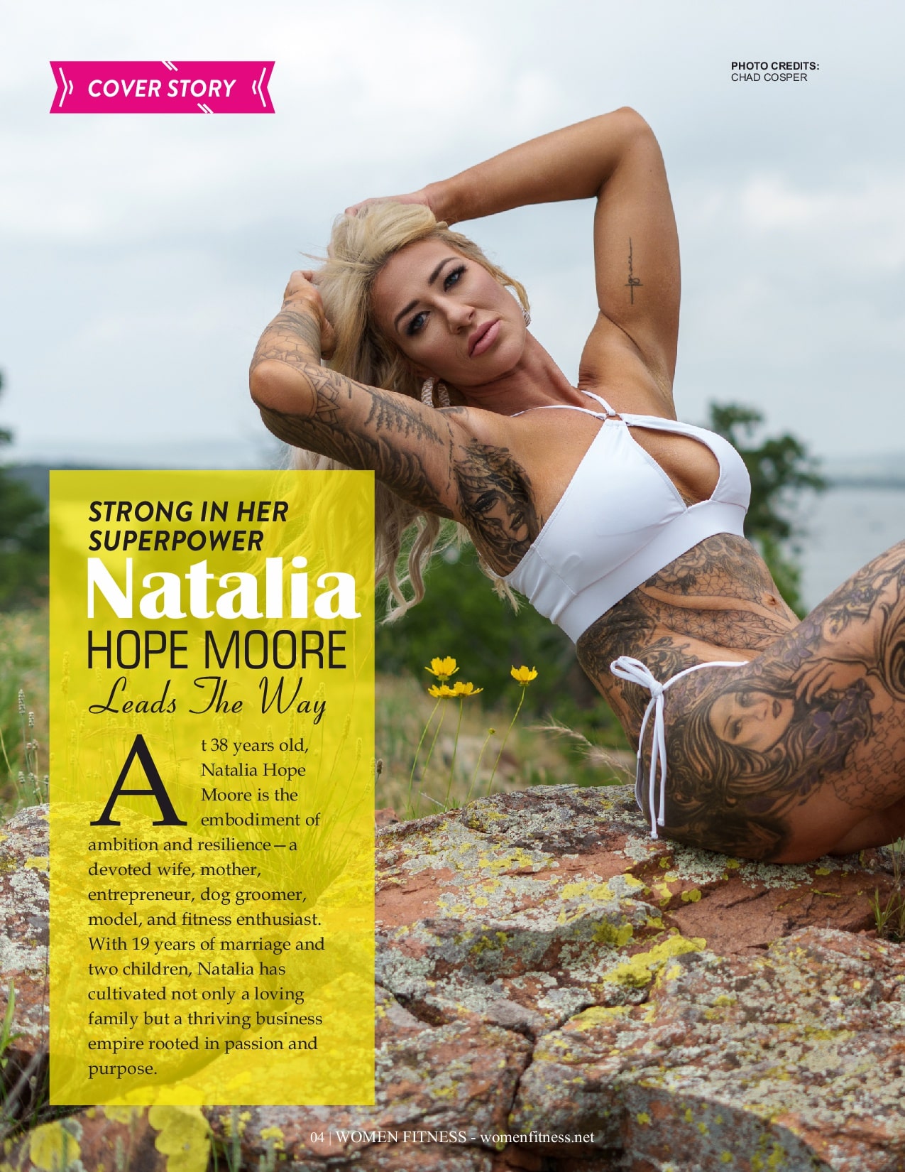 Women Fitness International Magazine - August 2025 - Natalia Hope Moore