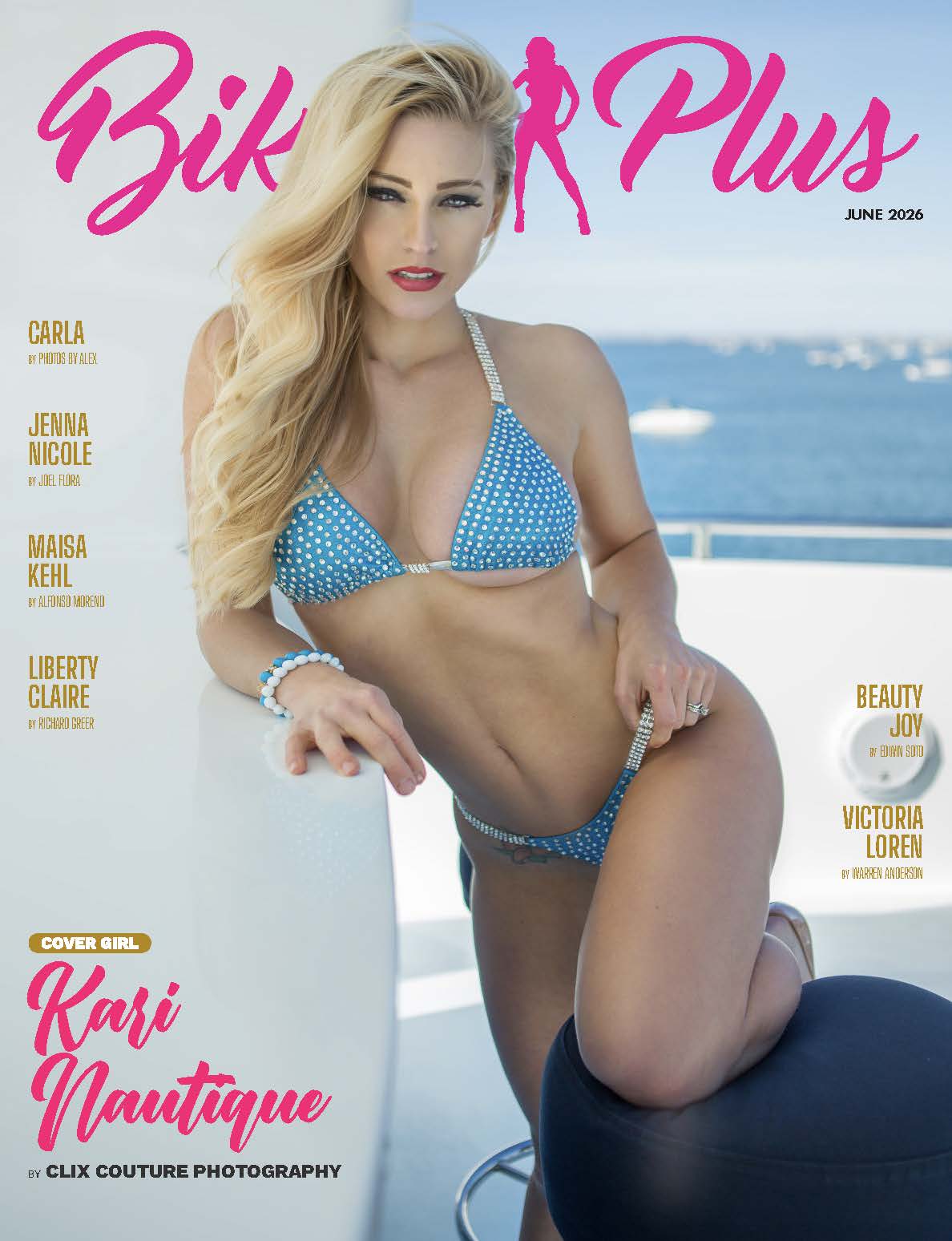 Bikini Plus Magazine - June 2026 - Kari Nautique download Bikini Plus Magazine – June 2026 – Kari Nautique download