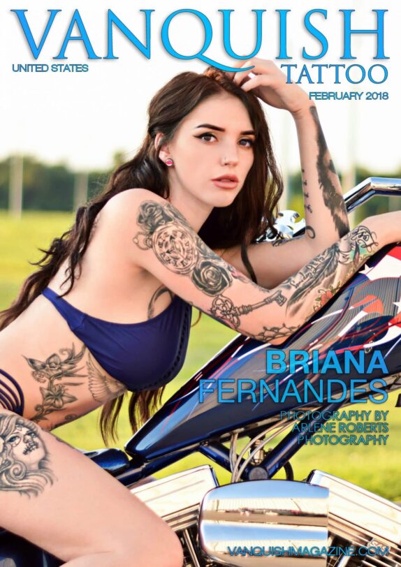 Vanquish Tattoo Magazine - February 2018 - Briana Fernandes Vanquish Tattoo Magazine – February 2018 – Briana Fernandes