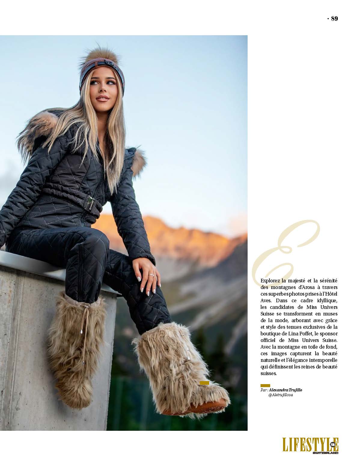 Lifestyle Plus Magazine - Switzerland - March 2024 - Lorena Santen