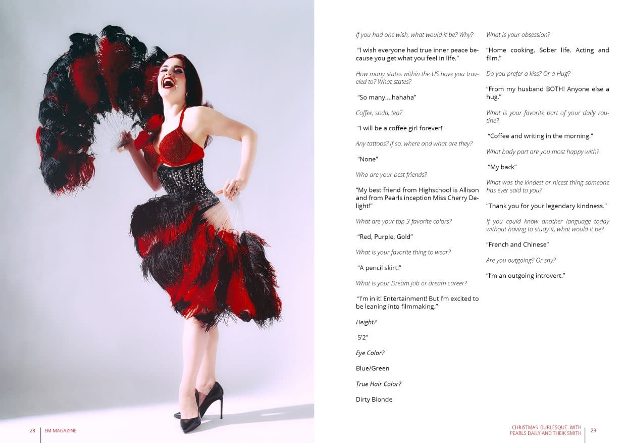EM Magazine - December 2021 - Pearls Daily & Theik Smith - Issue 2