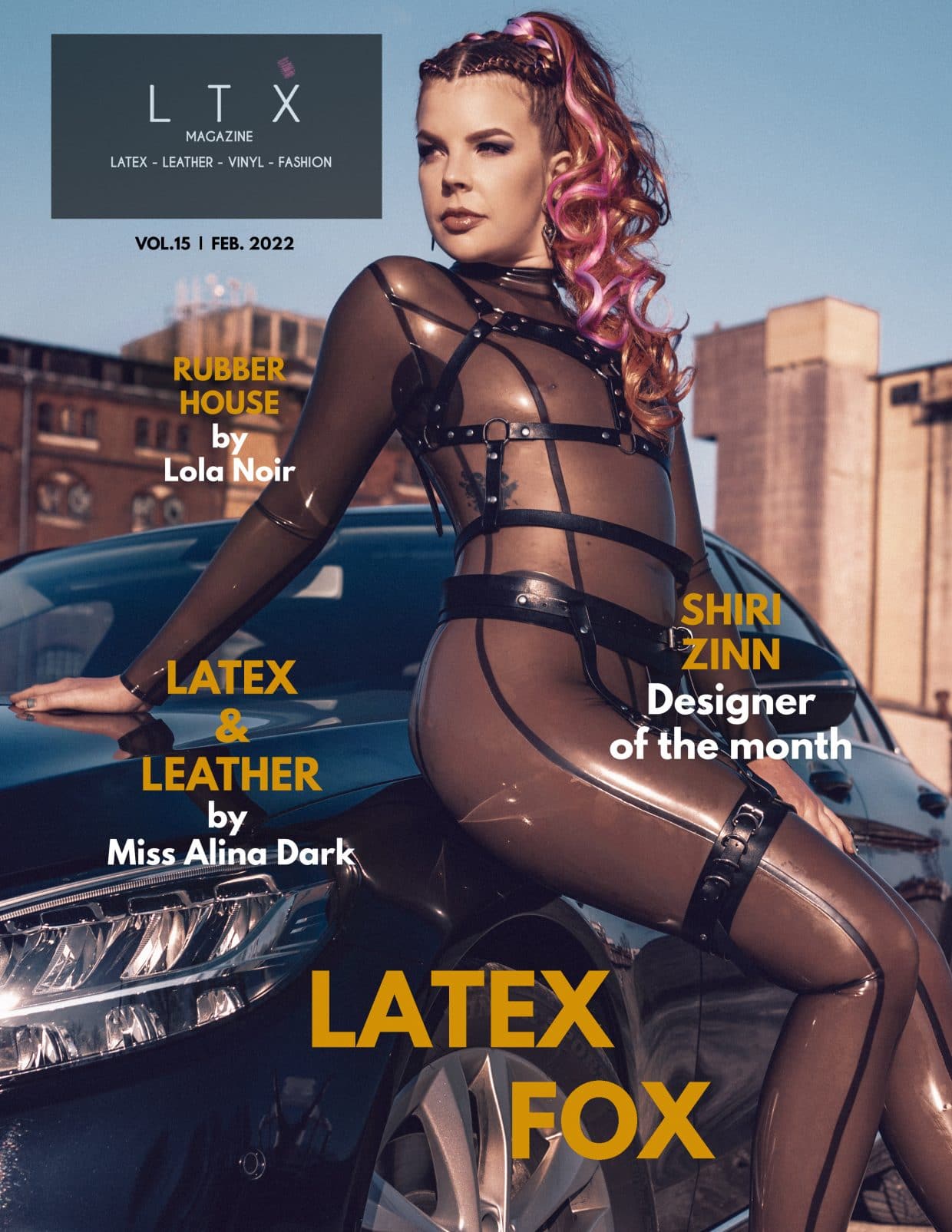 LTX Magazine - February 2022 - Volume 15 - Latex Fox LTX Magazine – February 2022 – Volume 15 – Latex Fox