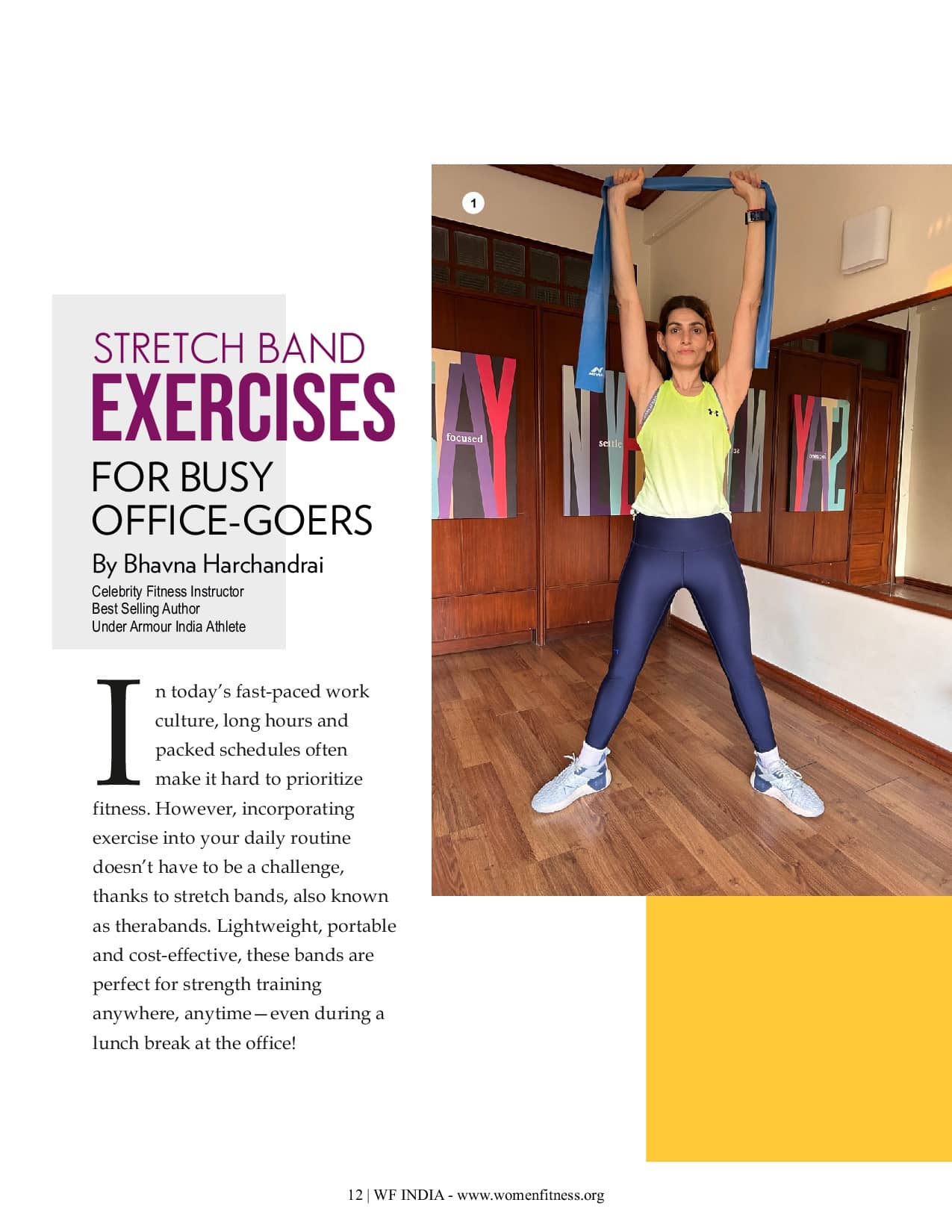 Women Fitness India Magazine - February 2025 - Krithi Shetty