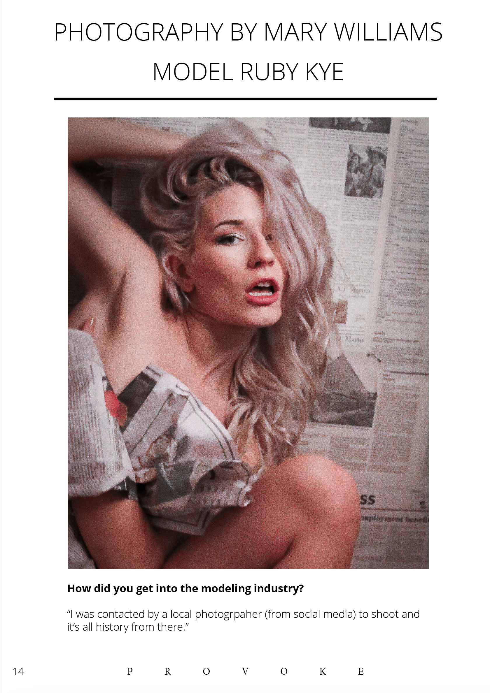 Provoke Magazine - February 2023 - Indoors