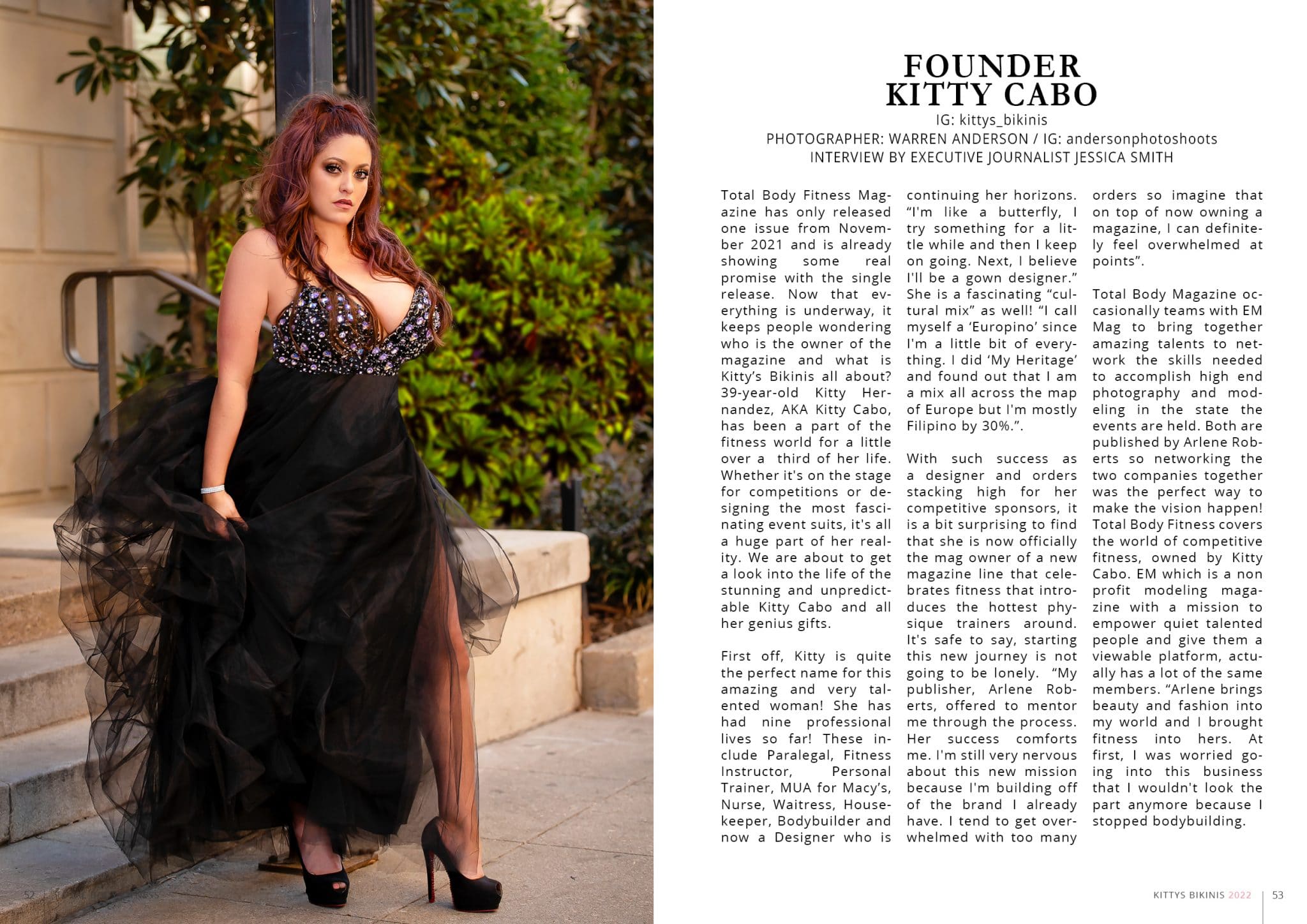Total Body Fitness Magazine - Issue 7 - Kitty Cabo