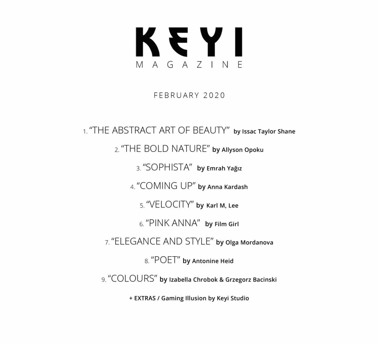 Keyi Magazine - February 2020