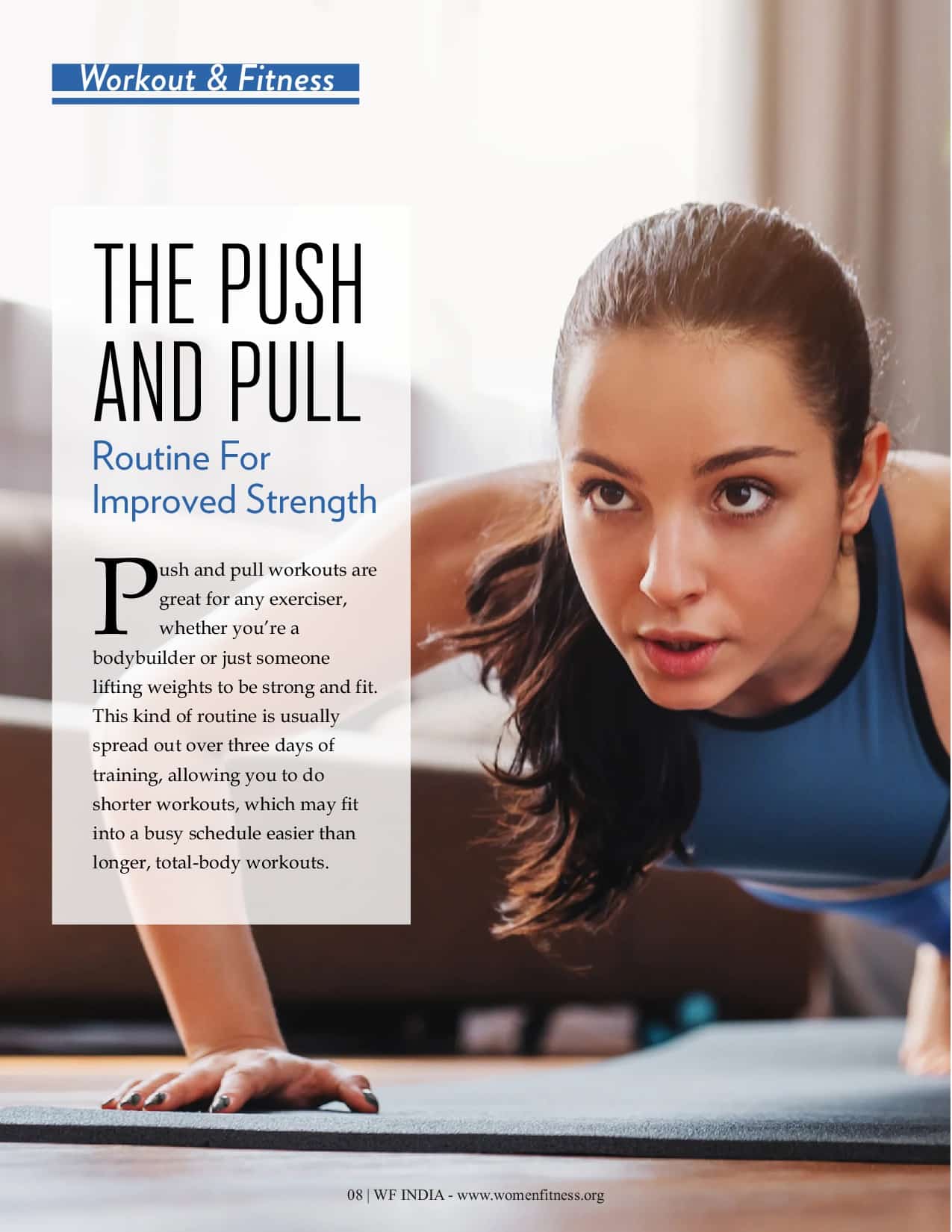 Women Fitness India Magazine - November 2024 - Sneh Rana