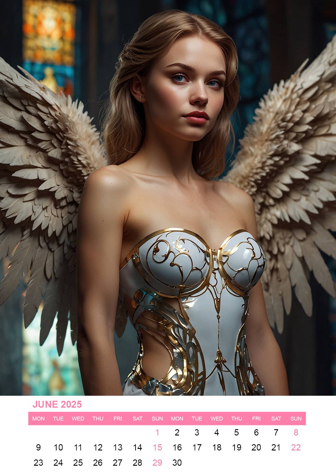Angels - 2025 Calendar