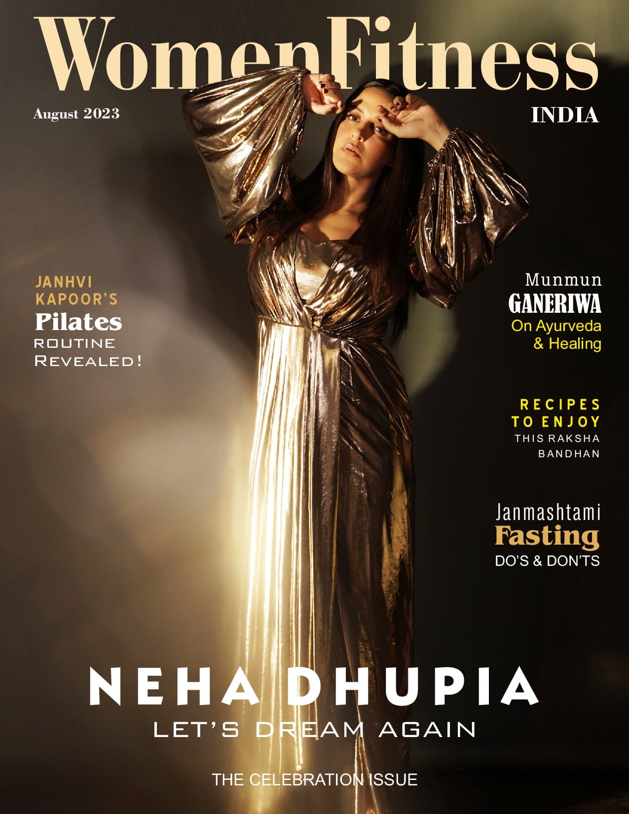 Women Fitness India Magazine - August 2023 - Jasleen Royal Women Fitness India Magazine – August 2023 – Jasleen Royal