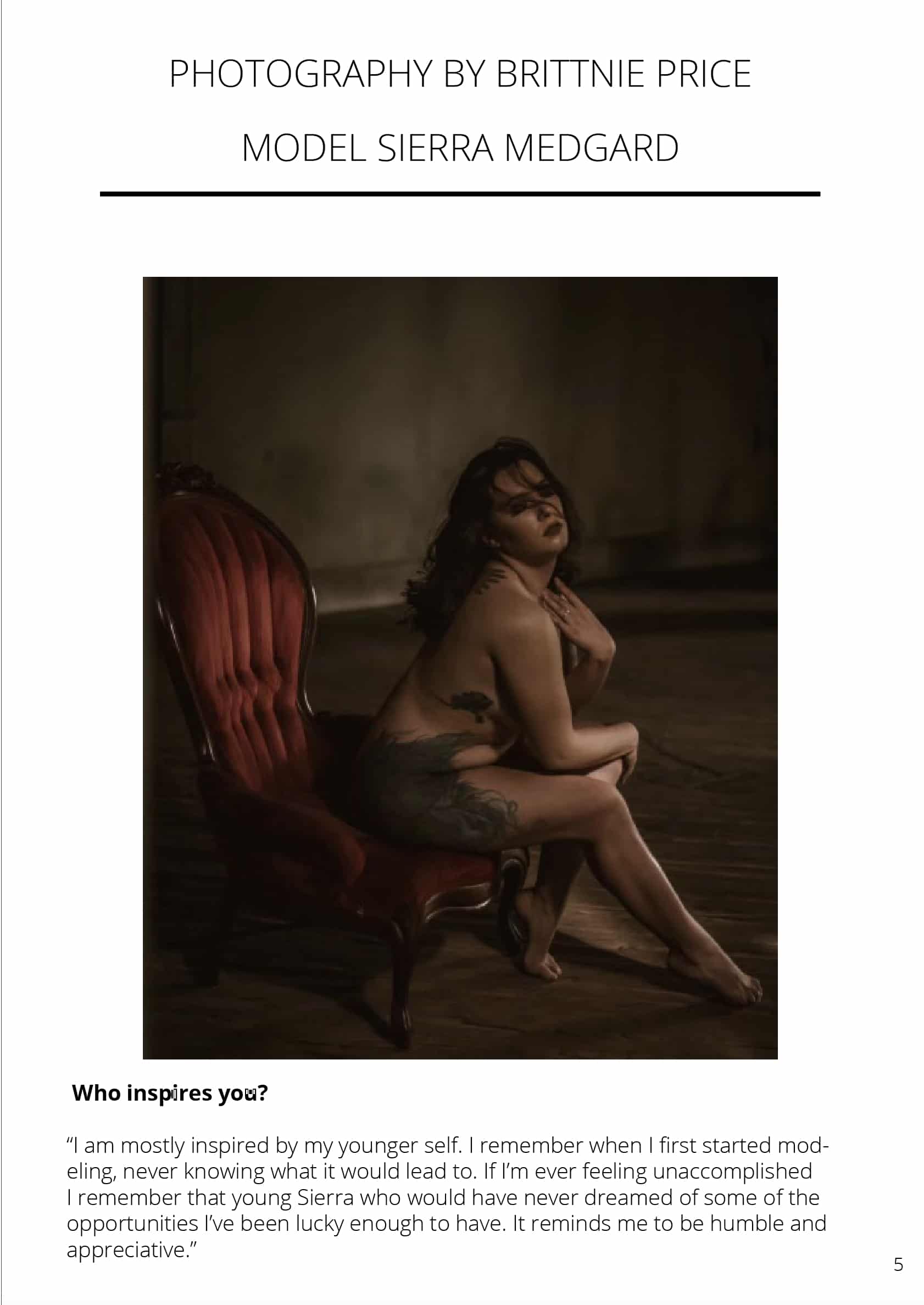 Provoke Magazine - December 2023 - Indoors 2