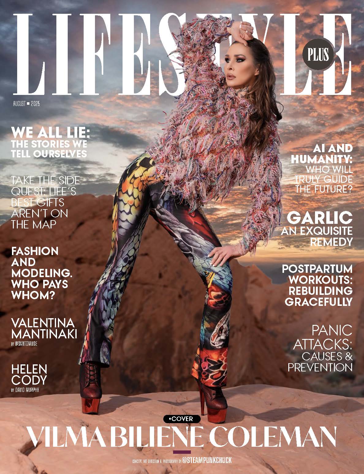 Lifestyle Plus Magazine - August 2025 - Vilma Biliene Coleman Lifestyle Plus Magazine – August 2025 – Vilma Biliene Coleman