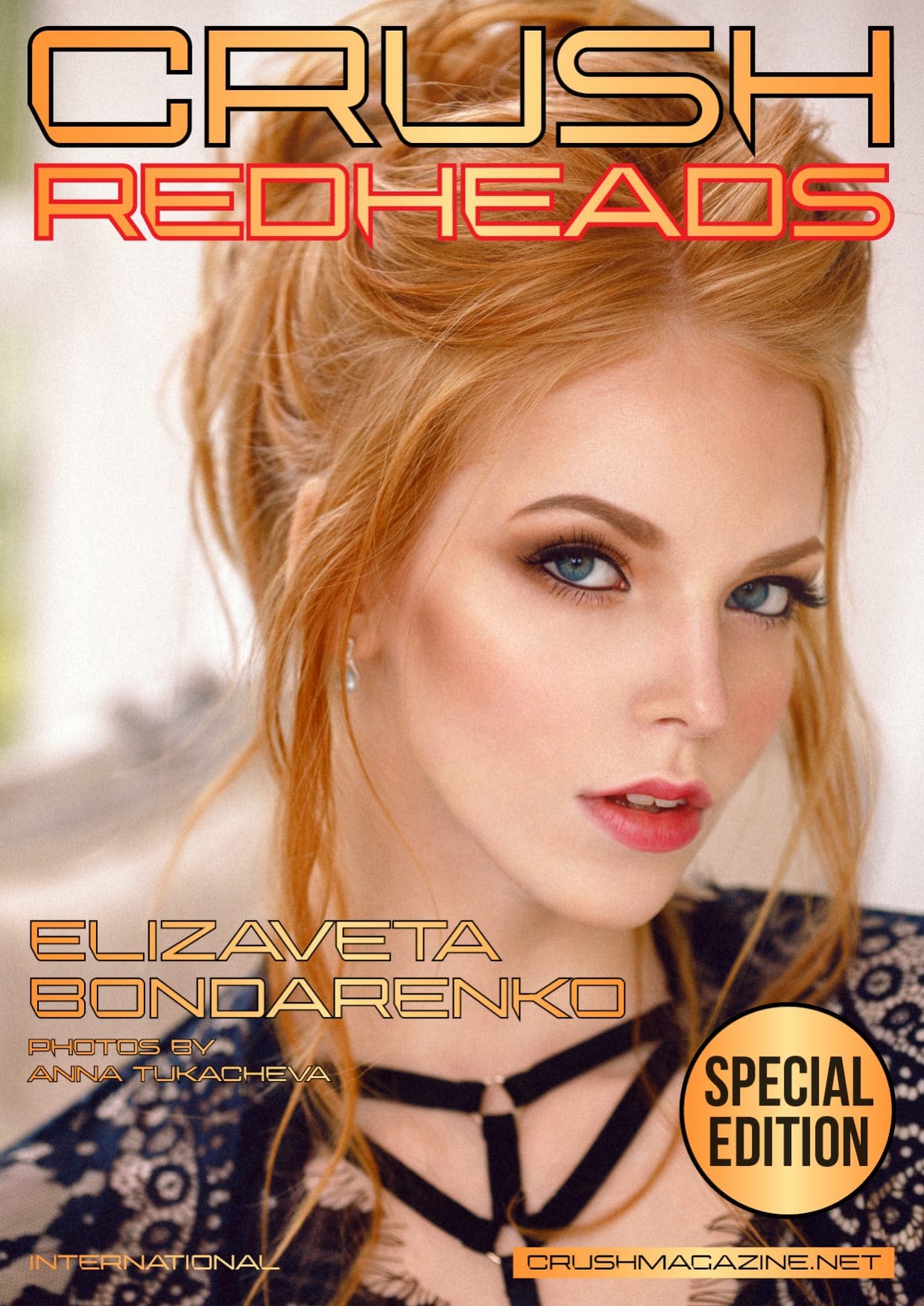 Crush Magazine – April 2018 – Redheads – Elizaveta Bondarenko 