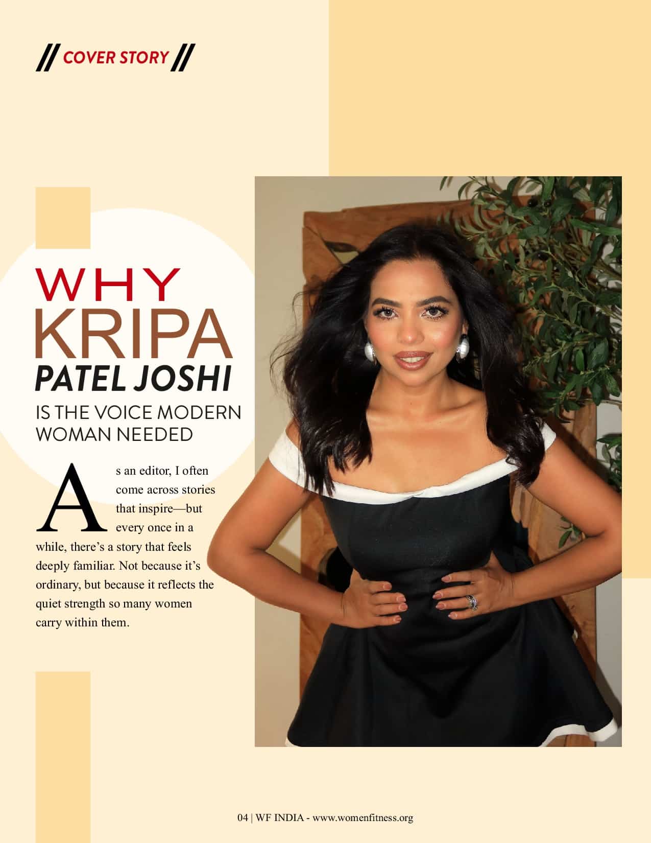Women Fitness India Magazine - August 2026 - Kripa Patel Joshi