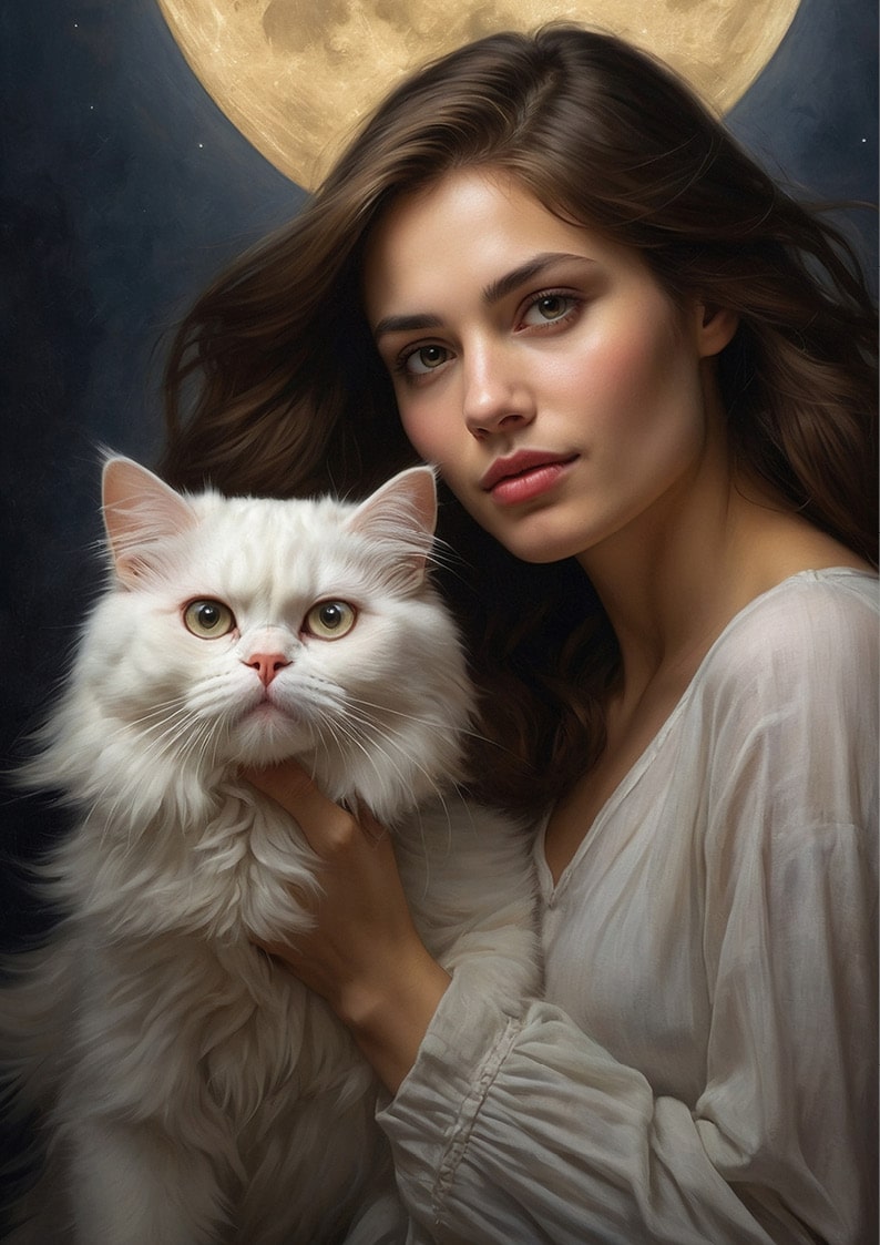 Charisma MicroMAG - Girl and her Cat