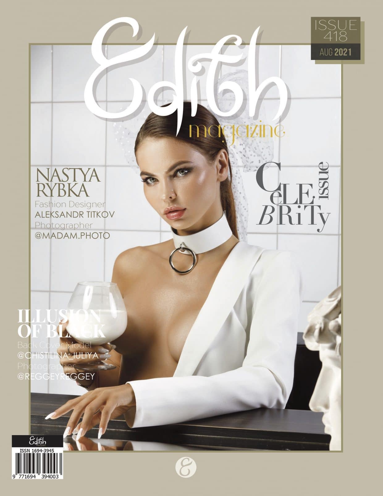 Edith Magazine - August 2021 - Issue 418 - Celebrity Issue Edith Magazine – August 2021 – Issue 418 – Celebrity Issue