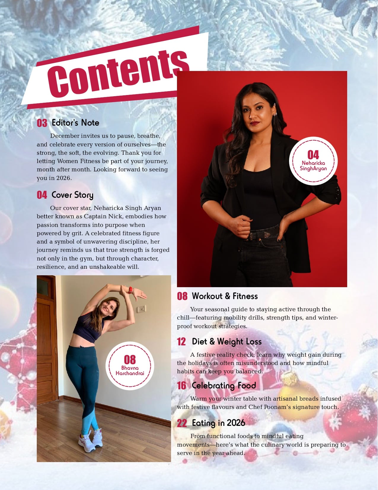 Women Fitness India Magazine - December 2025 - Captain Nick